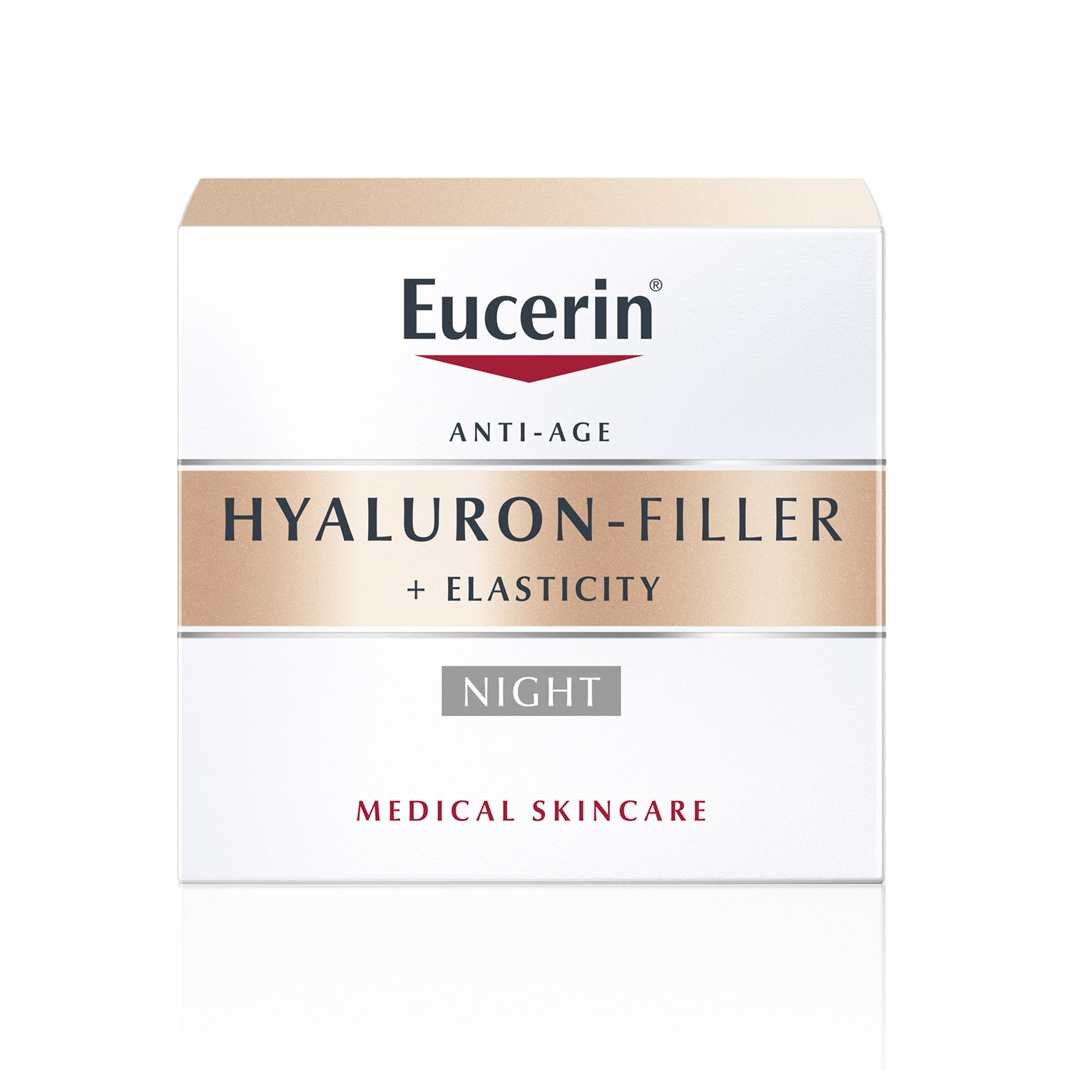 EUCERIN naktinis kremas HYALURON FILLER + ELASTISITY 50 ml
