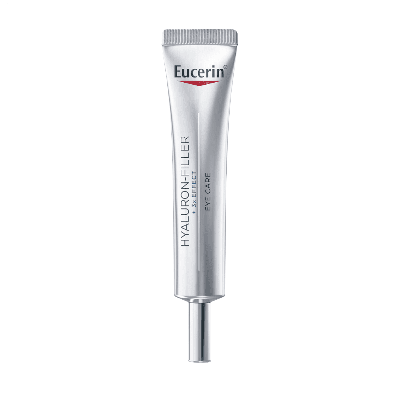 EUCERIN akių srities kremas su hialurono rūgštimi HYALURON-FILLER + 3x EFFECT, SPF 15, 15 ml