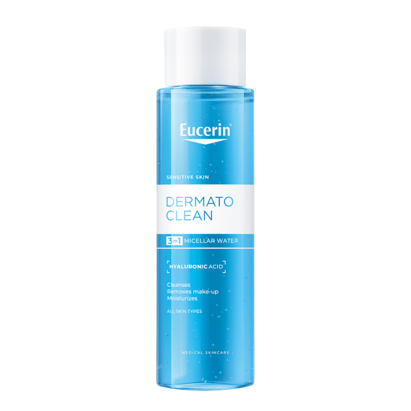 EUCERIN micelinis vanduo DERMATOCLEAN 3 in 1, 400 ml