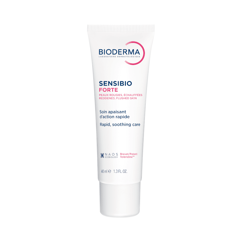 'BIODERMA greito raminamojo poveikio kremas sudirgusiai jautriai odai SENSIBIO FORTE, 40 ml