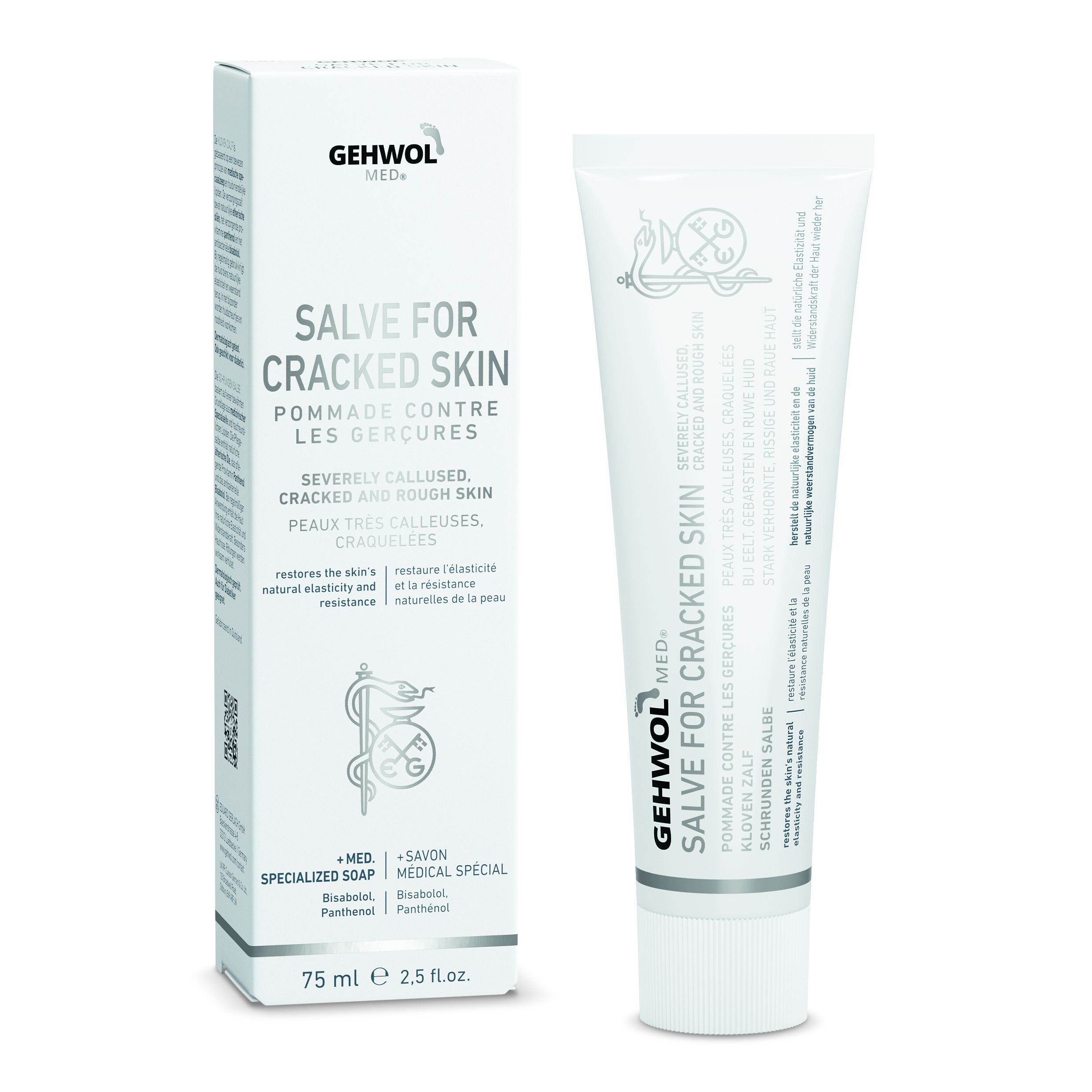 GEHWOL MED trūkinėjančios odos tepalas SALVE FOR CRACKED SKIN, 75 ml