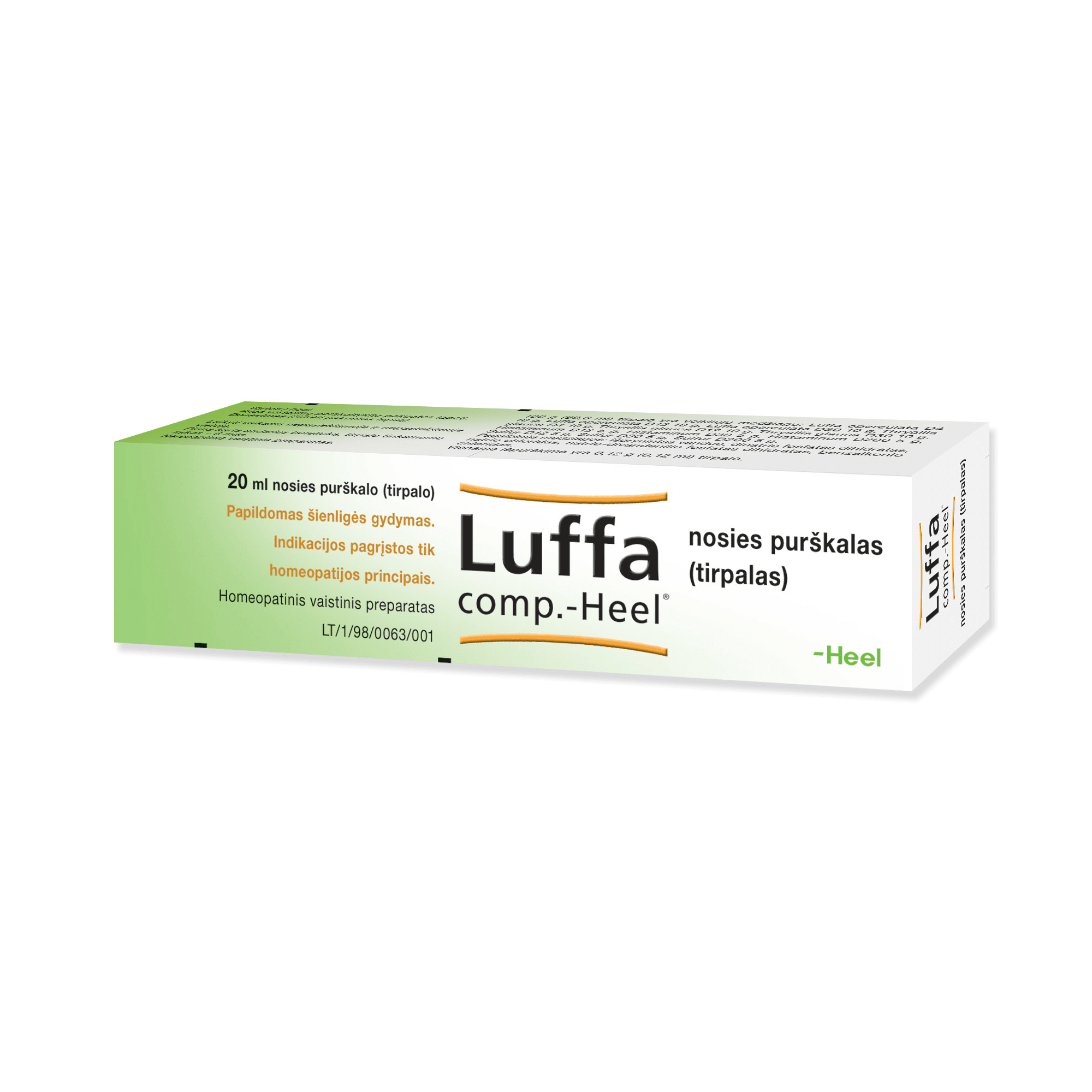 Luffa comp.-Heel nosies purškalas (tirpalas) 20 ml