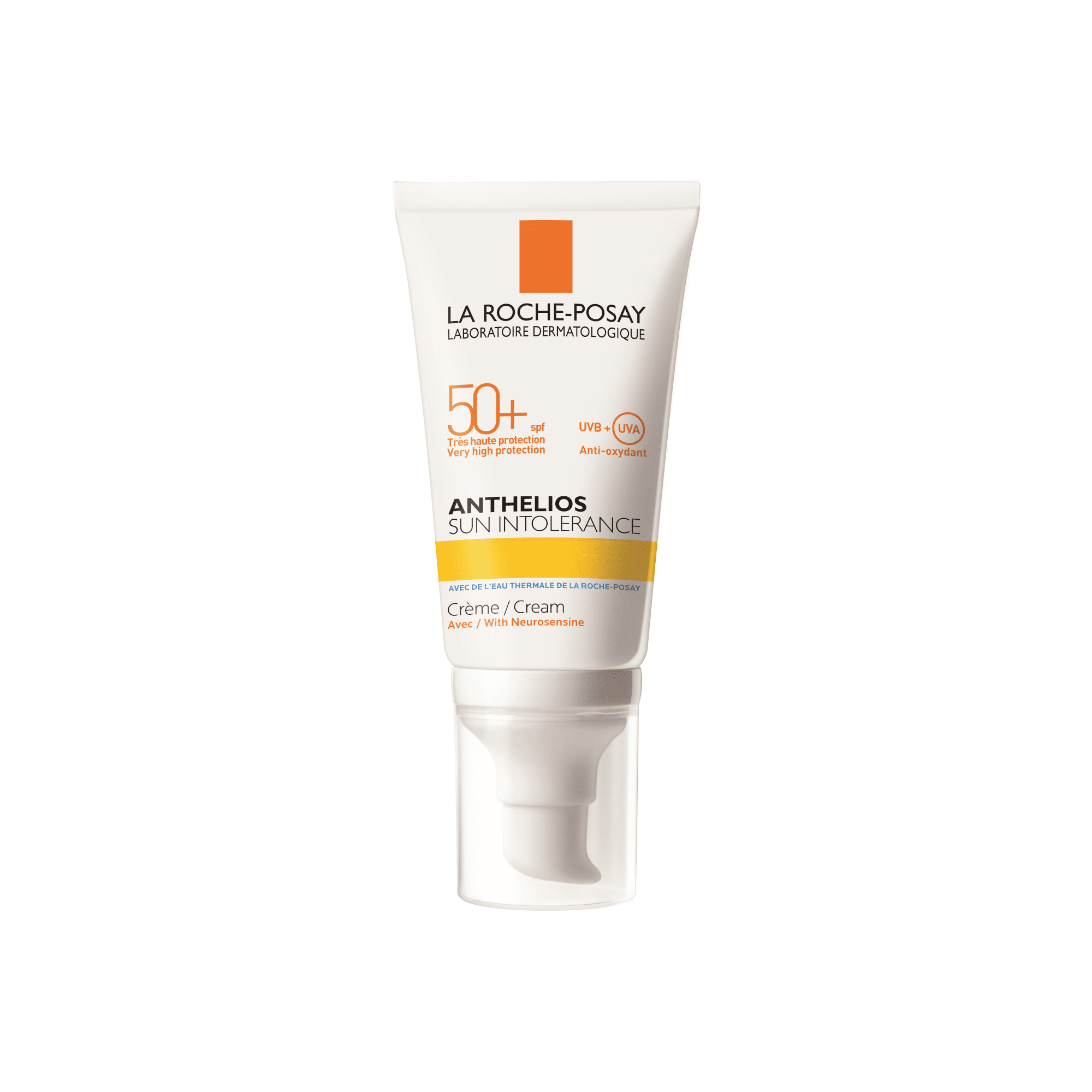 LA ROCHE-POSAY veido kremas saulei alergiškai odai ANTHELIOS MEDICAL SUN INTOLERANCE, SPF 50, 50 ml
