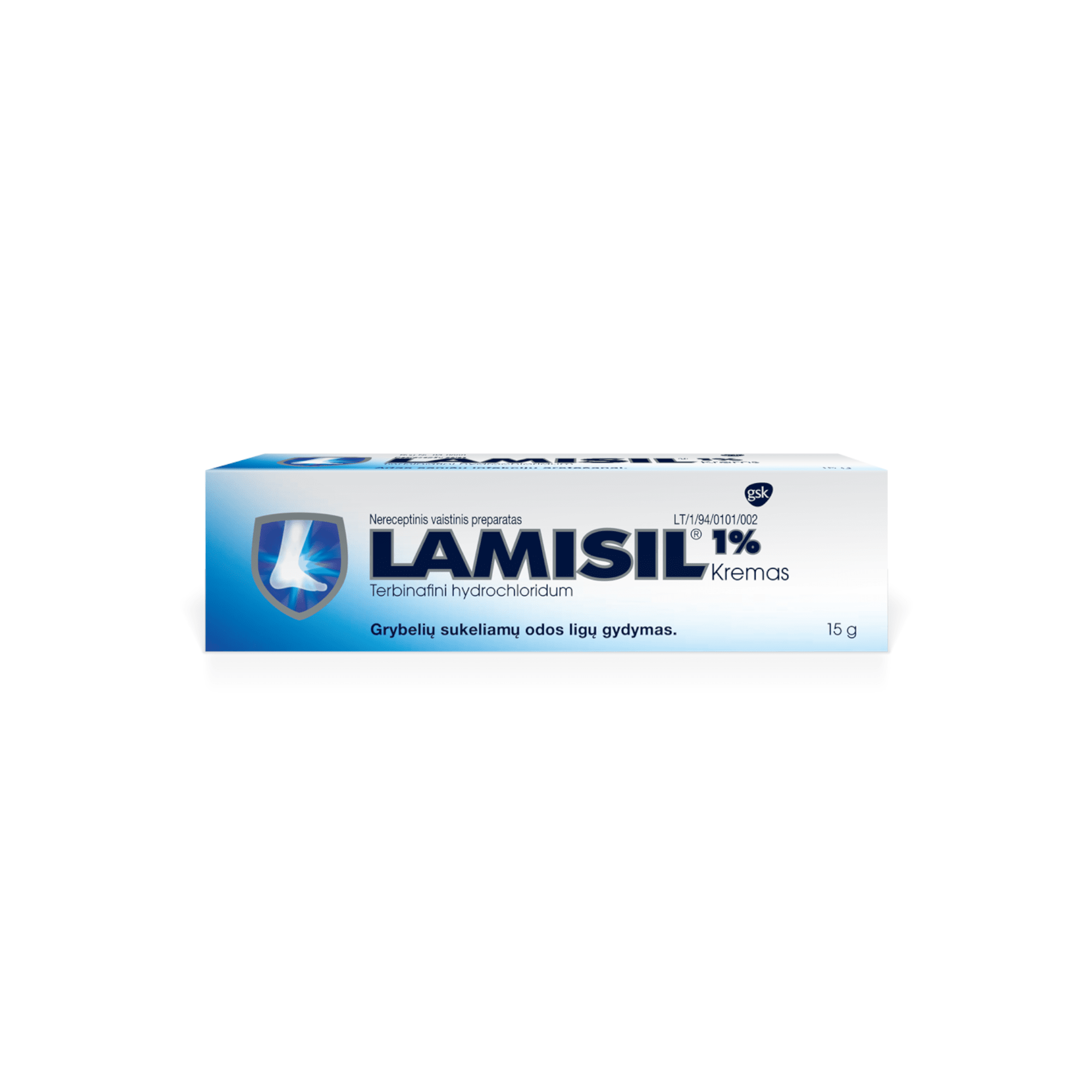 Lamisil 10 mg/g kremas 15 g Lamisil 10 mg/g kremas 15 g
