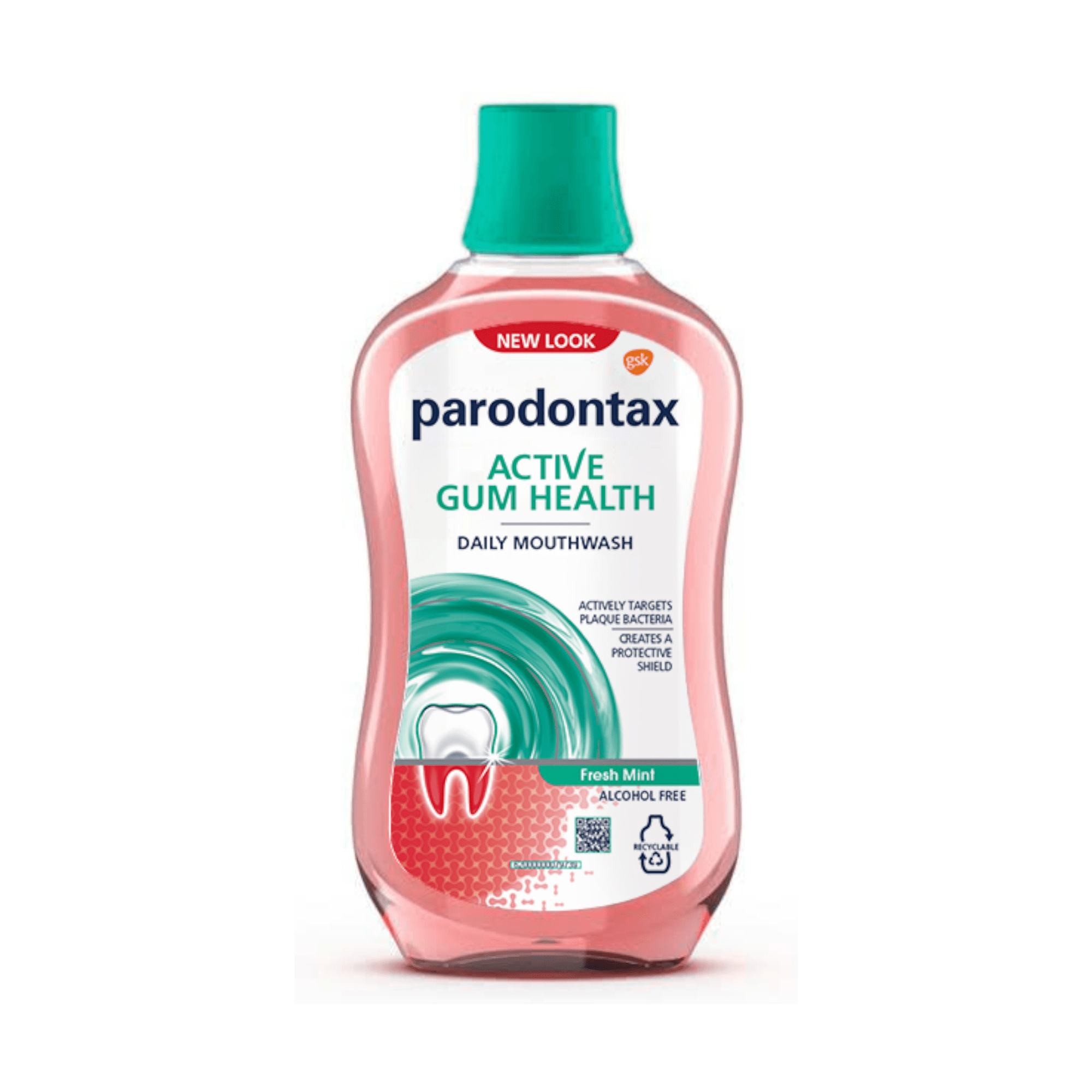 PARODONTAX dantų skalavimo skystis DAILY GUM CARE FRESH MINT 500 ml
