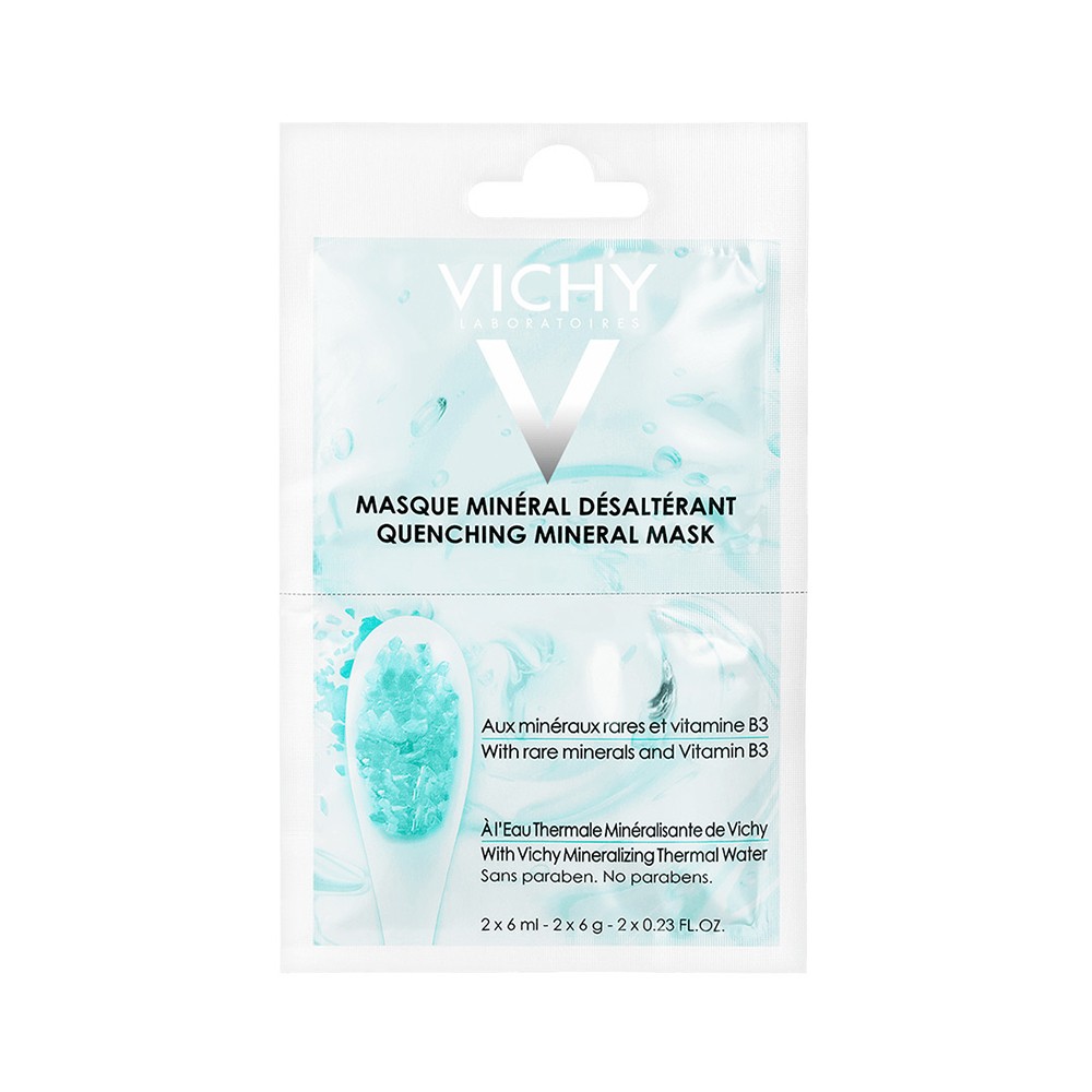 VICHY veido kaukė su mineralais QUENCHING 6 ml, N2