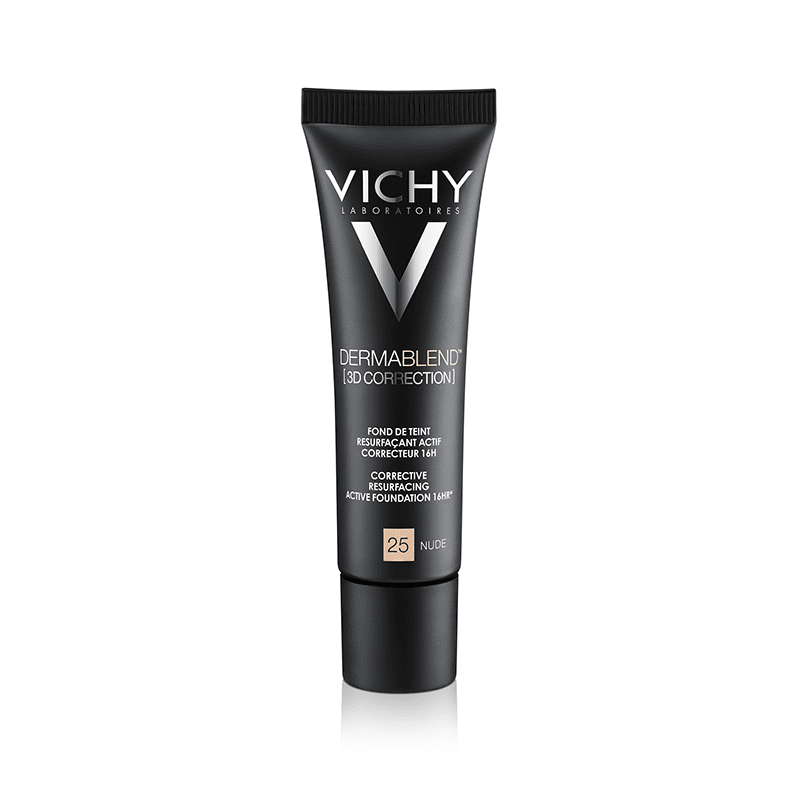 VICHY koreguojamasis makiažo pagrindas DERMABLEND 3D, Nr. 25, SPF 25, 30 ml