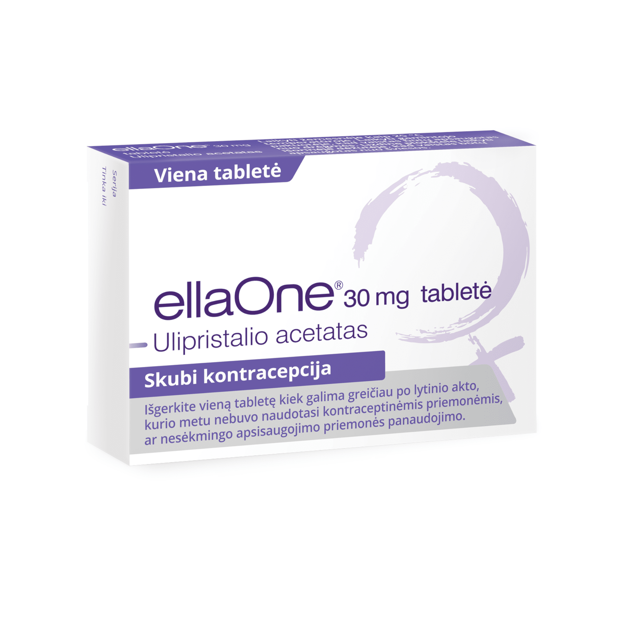EllaOne 30 mg tabletė N1
