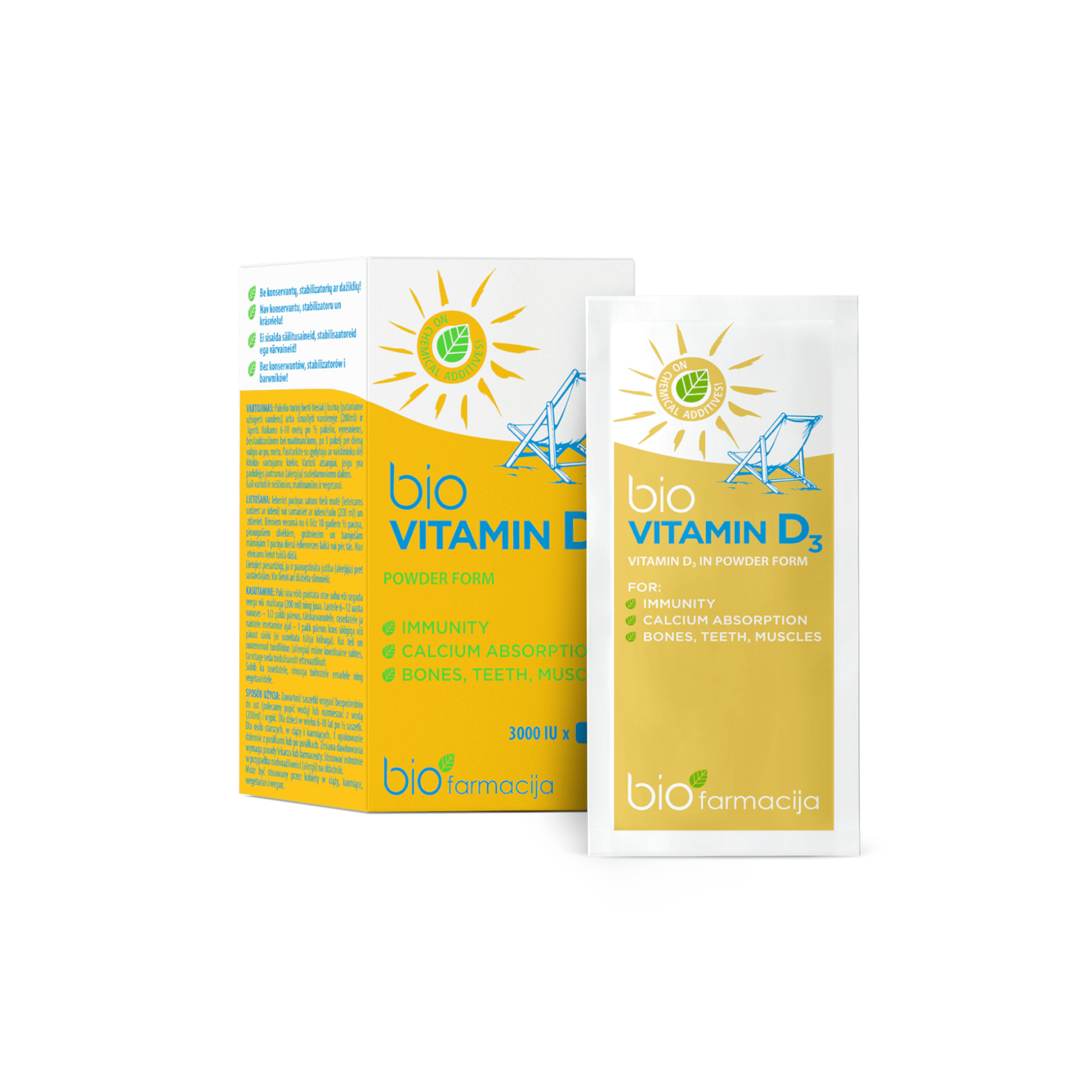 bioVITAMINAS D3 milteliai N20 bioVITAMINAS D3 milteliai N20
