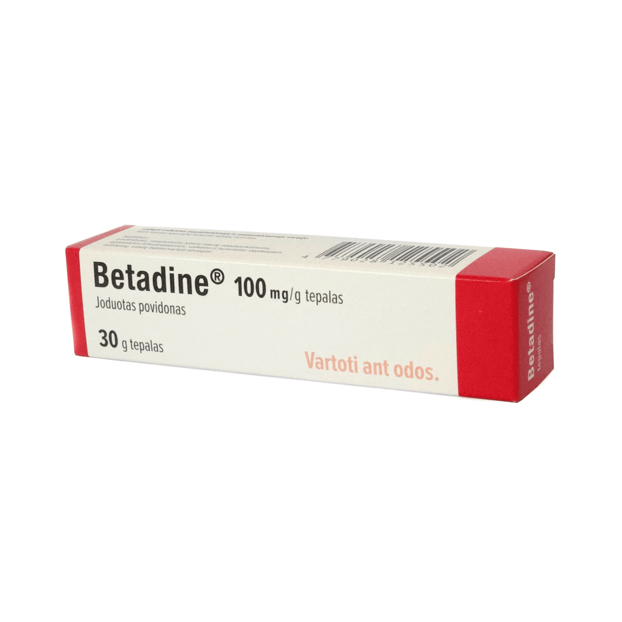 BETADINE 100 mg/g tepalas 30 g BETADINE 100 mg/g tepalas 30 g