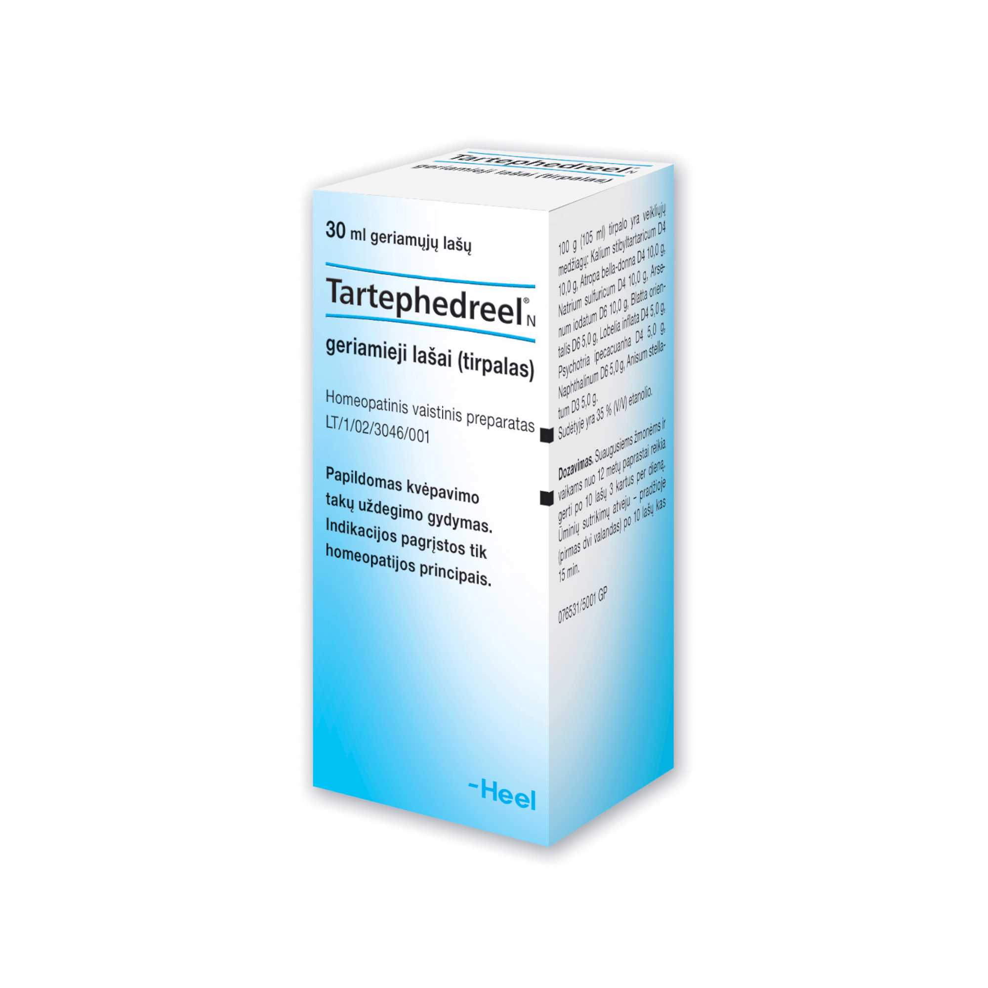 Tartephedreel N geriamieji lašai 30 ml