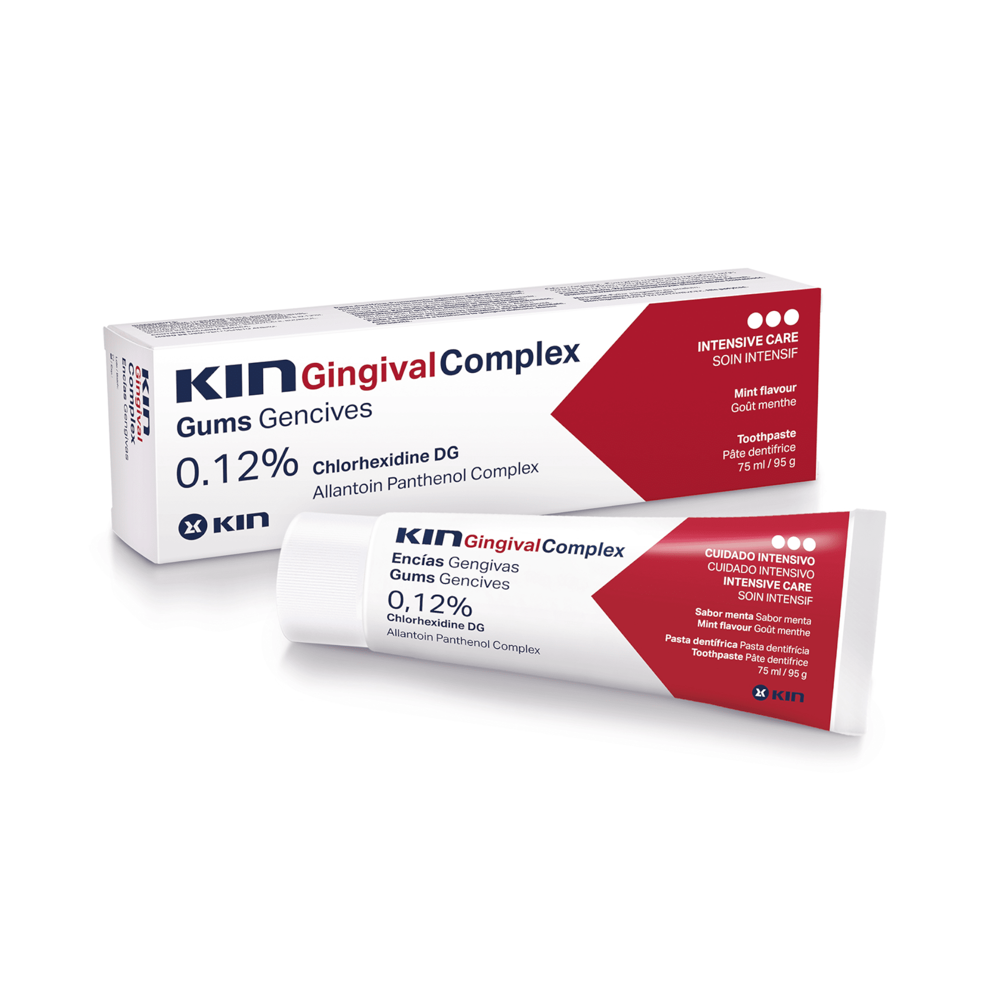 KIN dantų pasta kraujuojančioms dantenoms GINGIVAL 75 ml KIN dantų pasta kraujuojančioms dantenoms GINGIVAL 75 ml