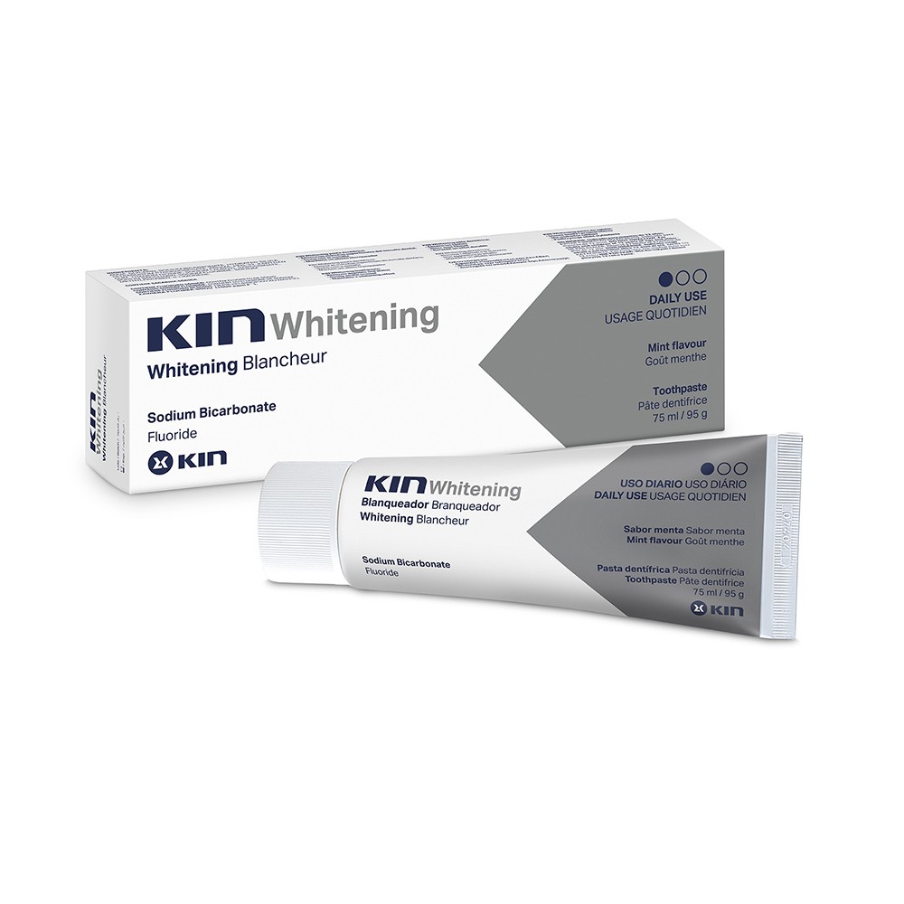 KIN balinamoji dantų pasta WHITENING 75 ml KIN balinamoji dantų pasta WHITENING 75 ml