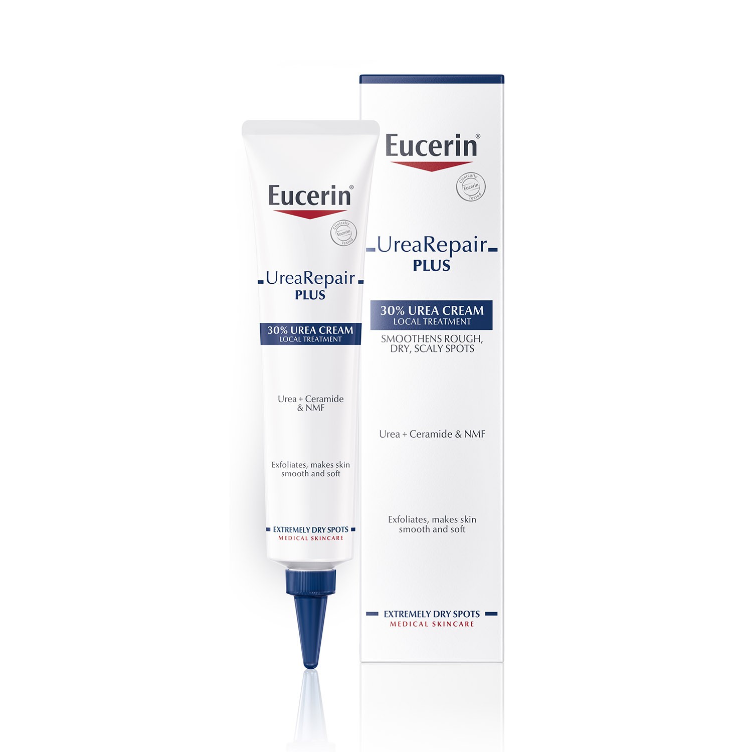 EUCERIN kremas su 30% šlapalo UreaRepair PLUS 75 ml