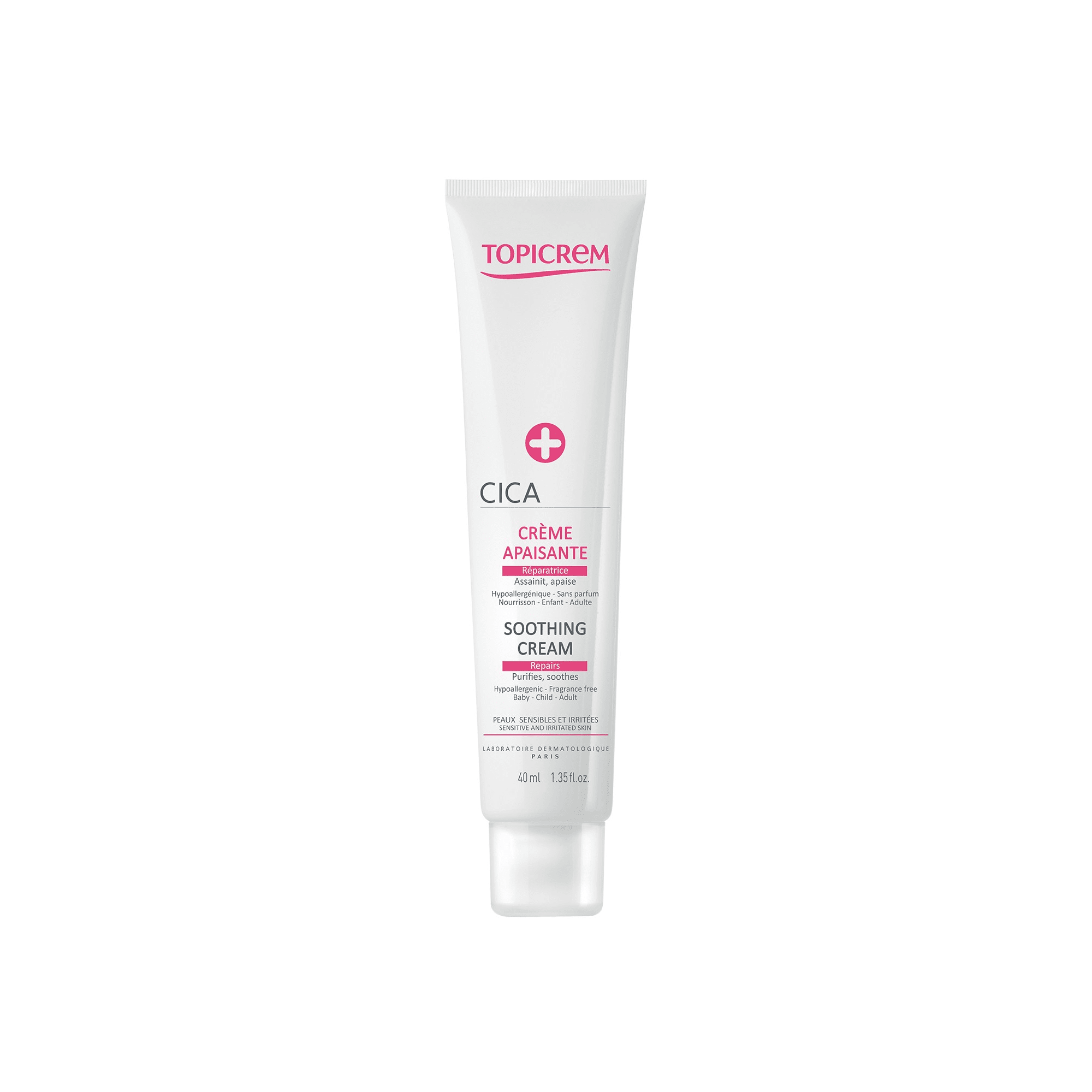 TOPICREM raminamasis atkuriamasis kremas CICA 40 ml