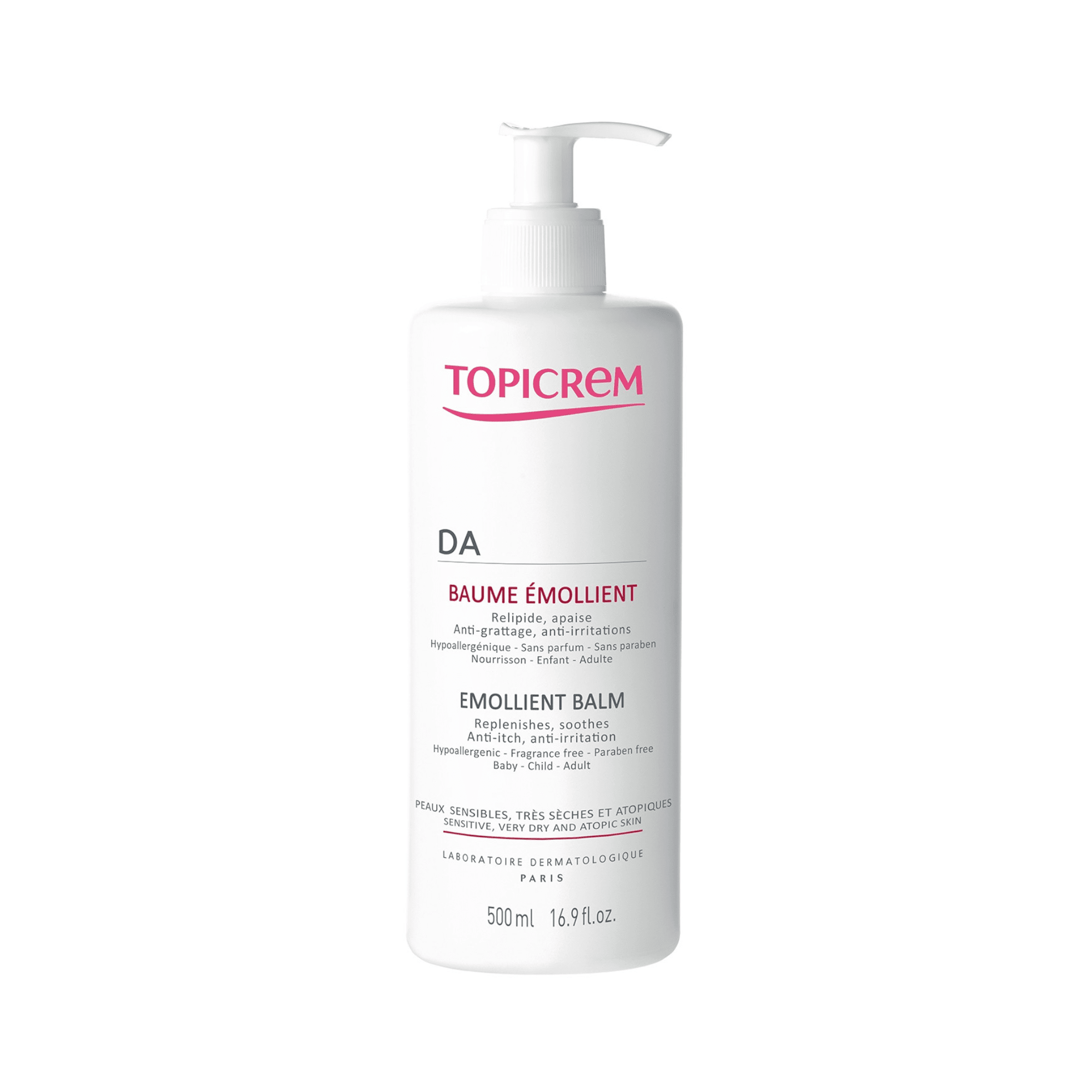TOPICREM maitinamasis balzamas atopinei odai DA 500 ml