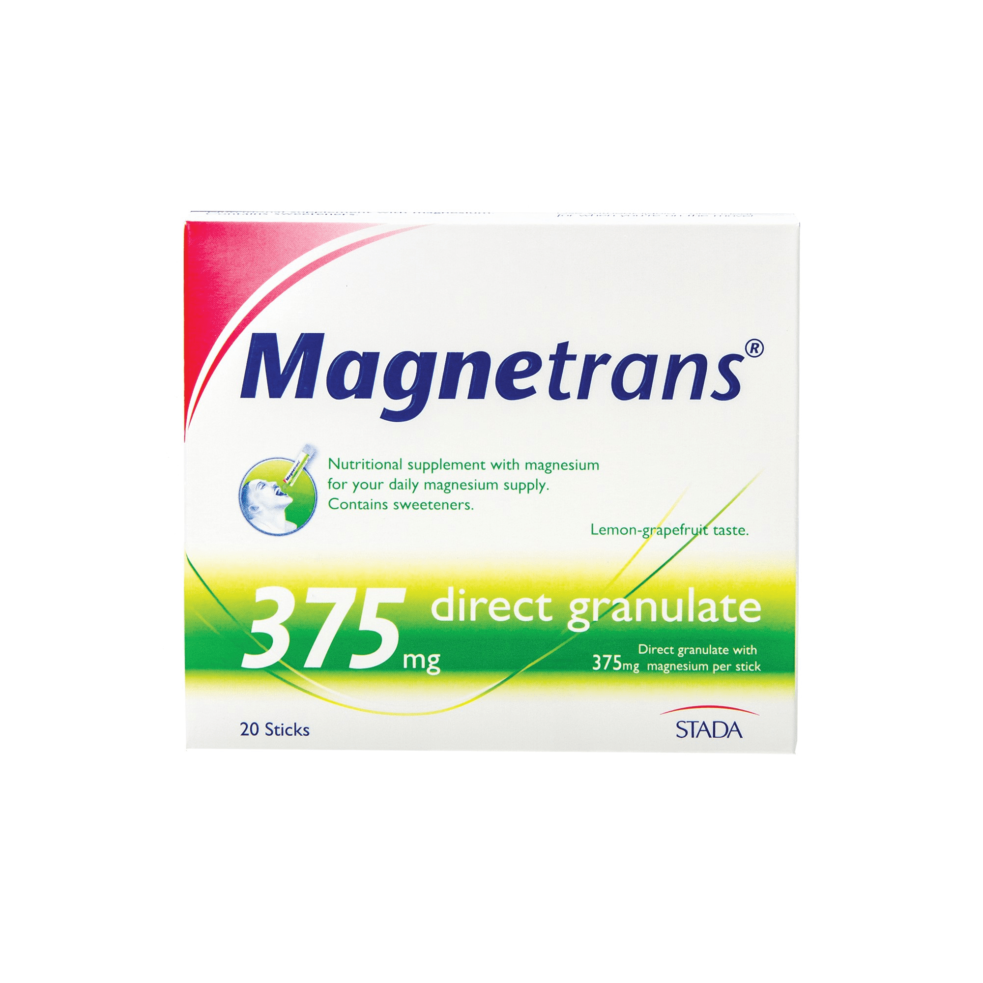 MAGNETRANS DIREKT granulės 375 mg N20 MAGNETRANS DIREKT granulės 375 mg N20