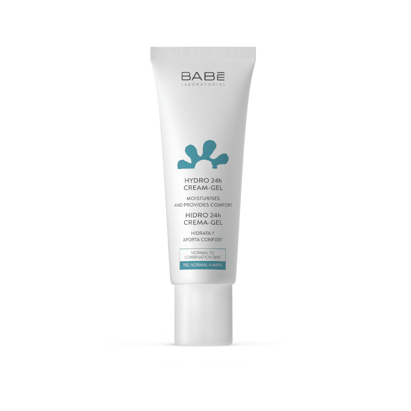 BABÉ drėkinamasis gelinis kremas normaliai ir mišriai veido odai FACIAL Hydro 24H, 50 ml