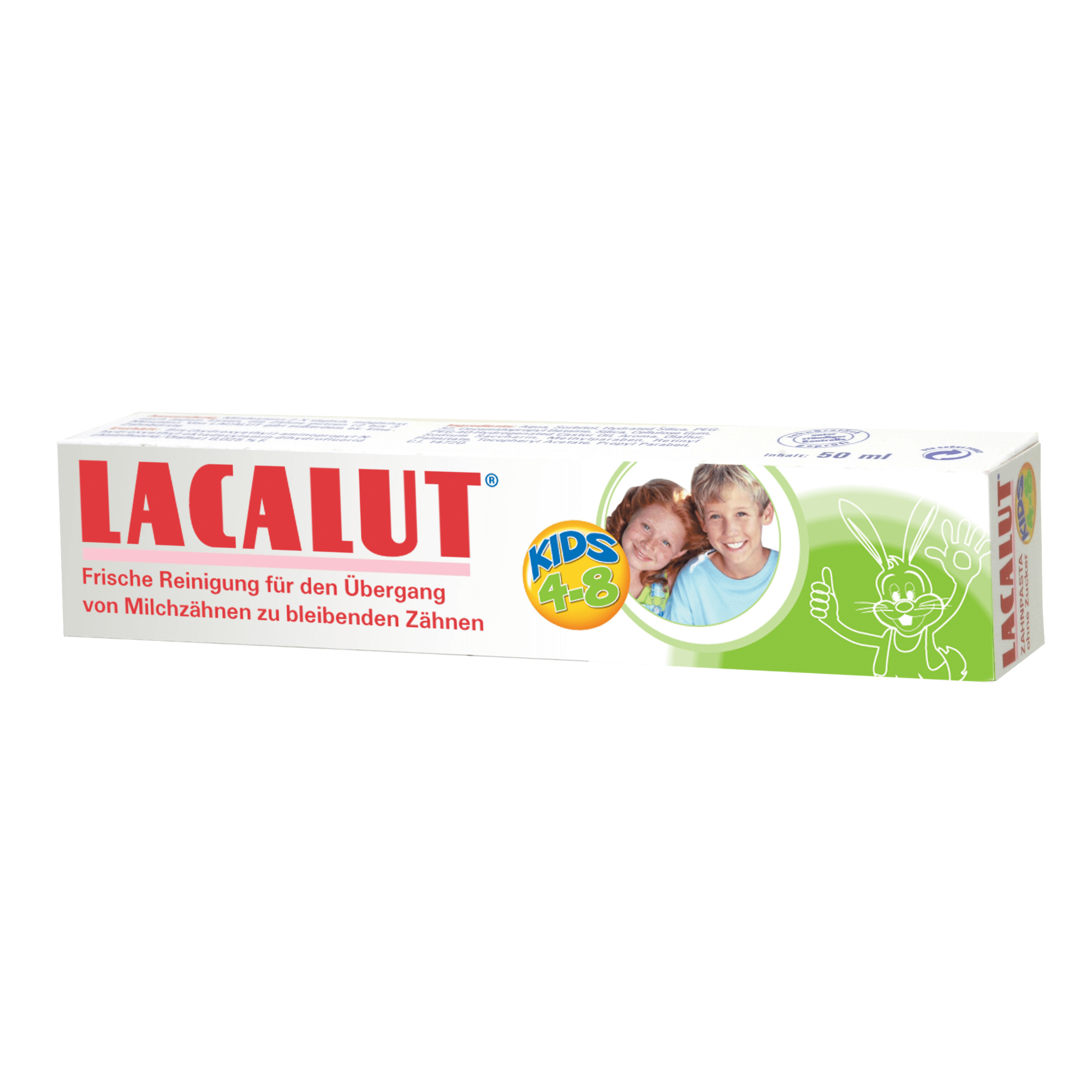 LACALUT Kids dantų pasta 4-8 metų vaikams 50 ml LACALUT Kids dantų pasta 4-8 metų vaikams 50 ml