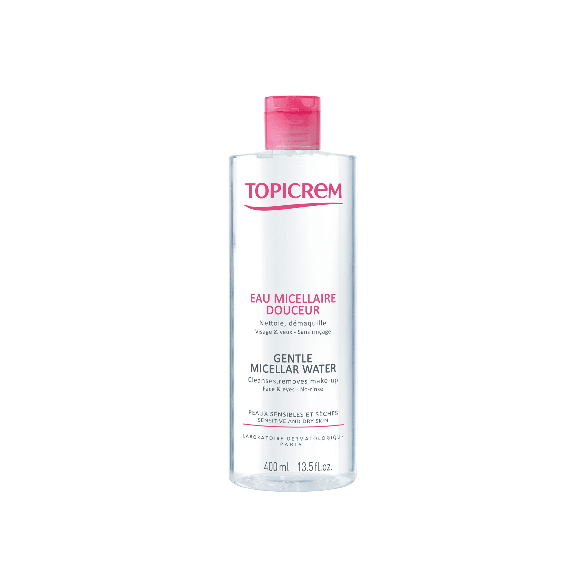 TOPICREM micelių valomasis vanduo 400 ml