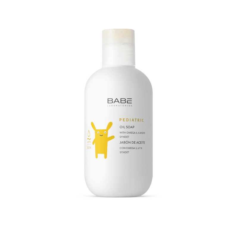 BABÉ aliejinis prausiklis sausai, atopinei kūdikių ir vaikų kūno odai PEDIATRIC, 200 ml
