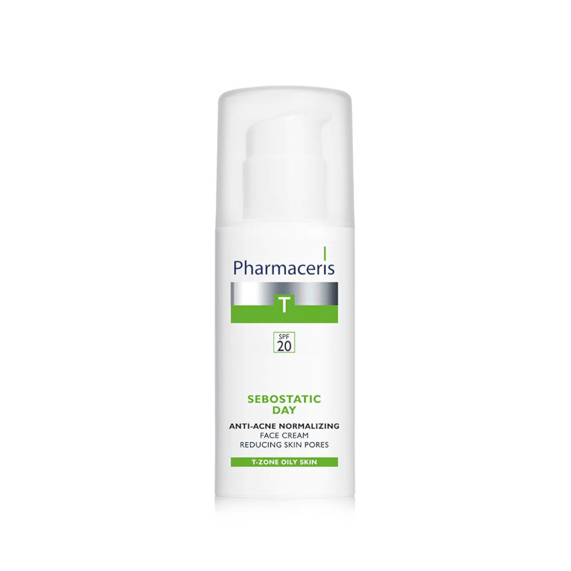 PHARMACERIS T normalizuojamasis kremas SEBOSTATIC SPF20, 50 ml
