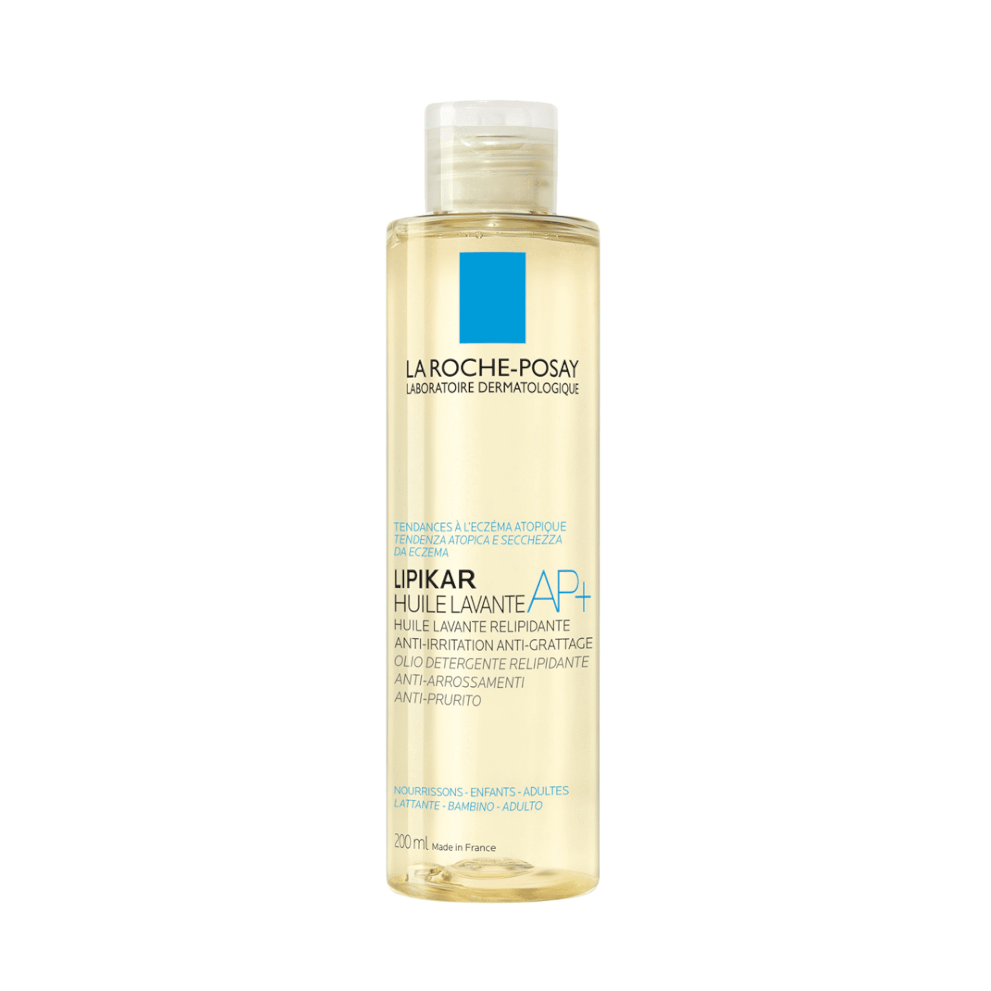 LA ROCHE-POSAY dušo ir vonios aliejus LIPIKAR AP+, 200 ml