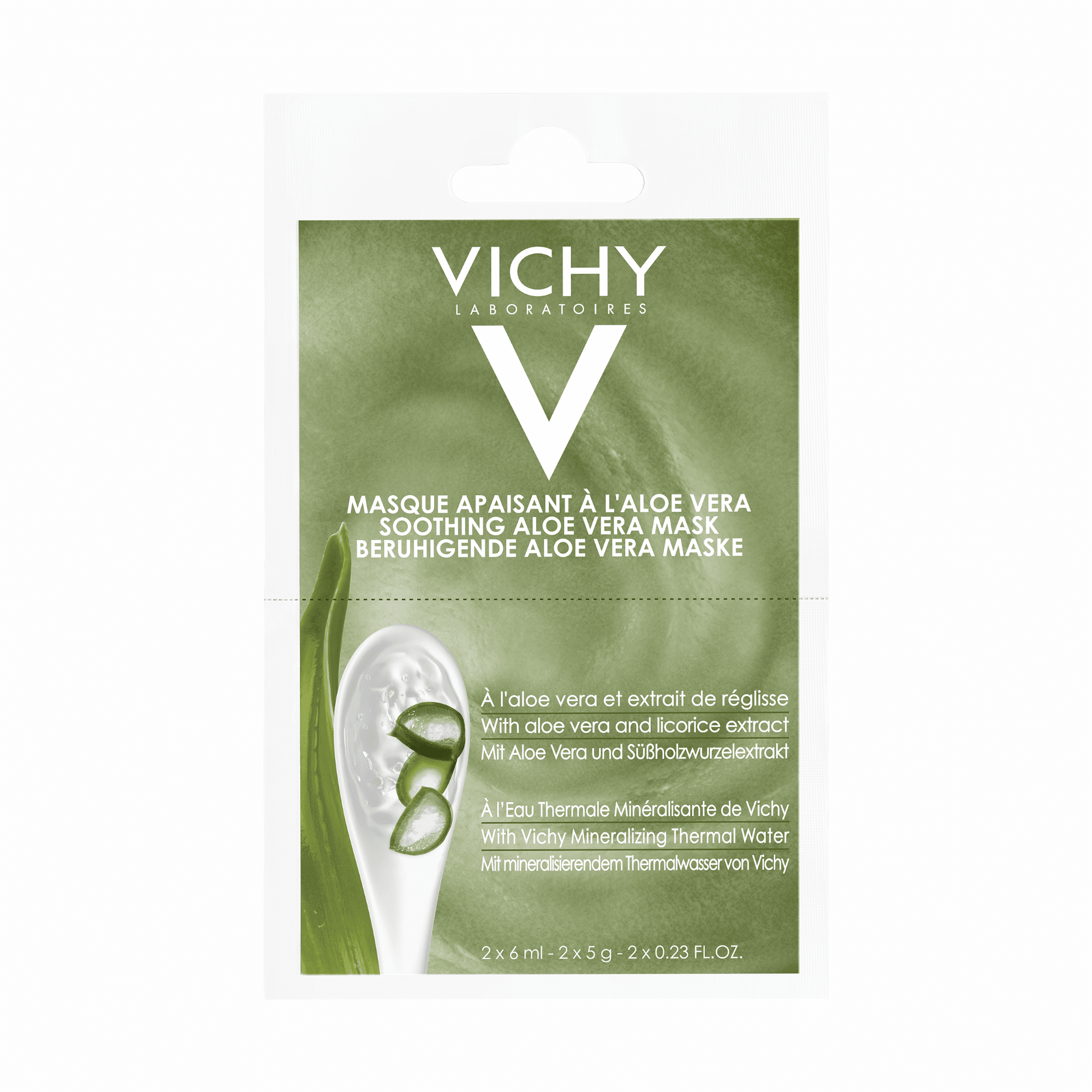 Vichy veido kaukė su alavijais Purete Thermale 6 ml, N2 Vichy veido kaukė su alavijais Purete Thermale 6 ml, N2