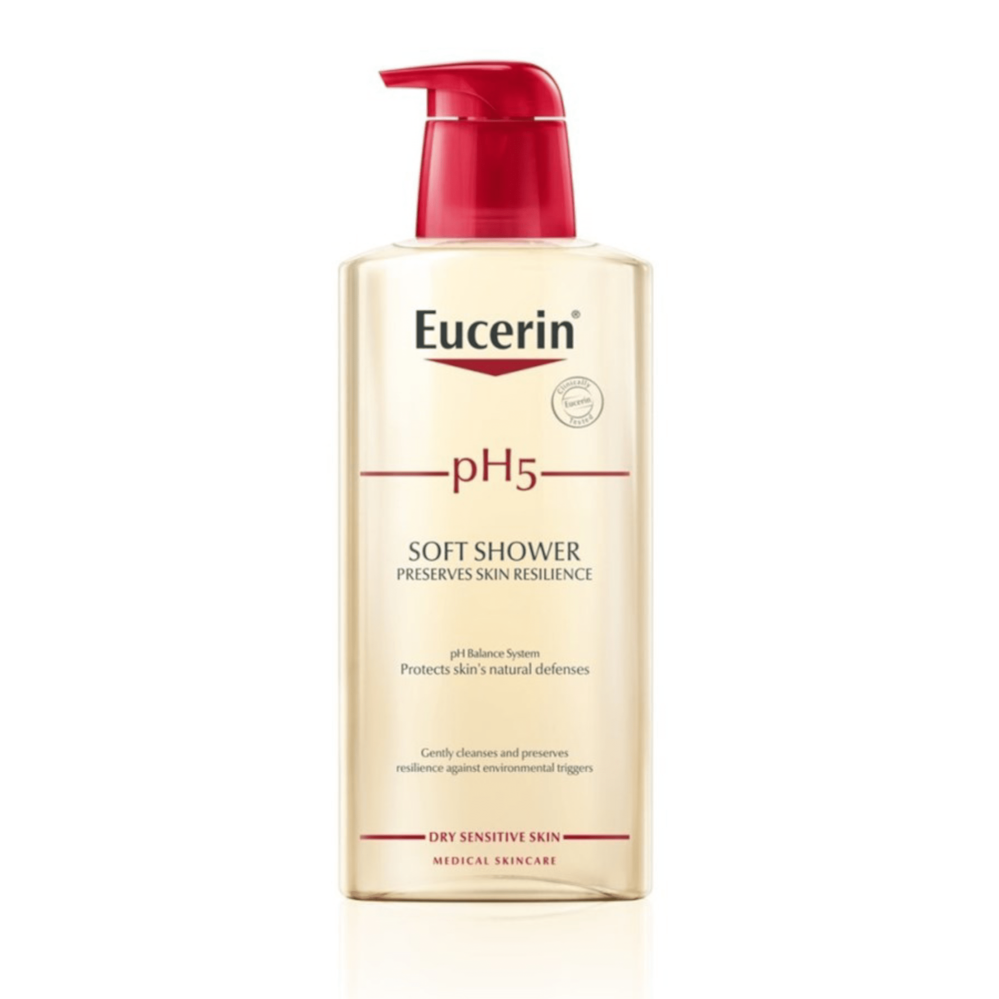 EUCERIN PH5 švelnus dušo gelis sausai, jautriai odai 400 ml EUCERIN PH5 švelnus dušo gelis sausai, jautriai odai 400 ml