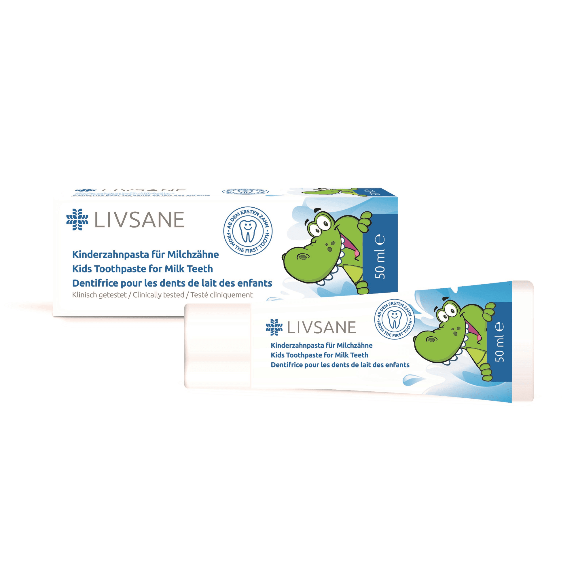 Livsane dantų pasta pieniniams dantims 50 ml Livsane dantų pasta pieniniams dantims 50 ml