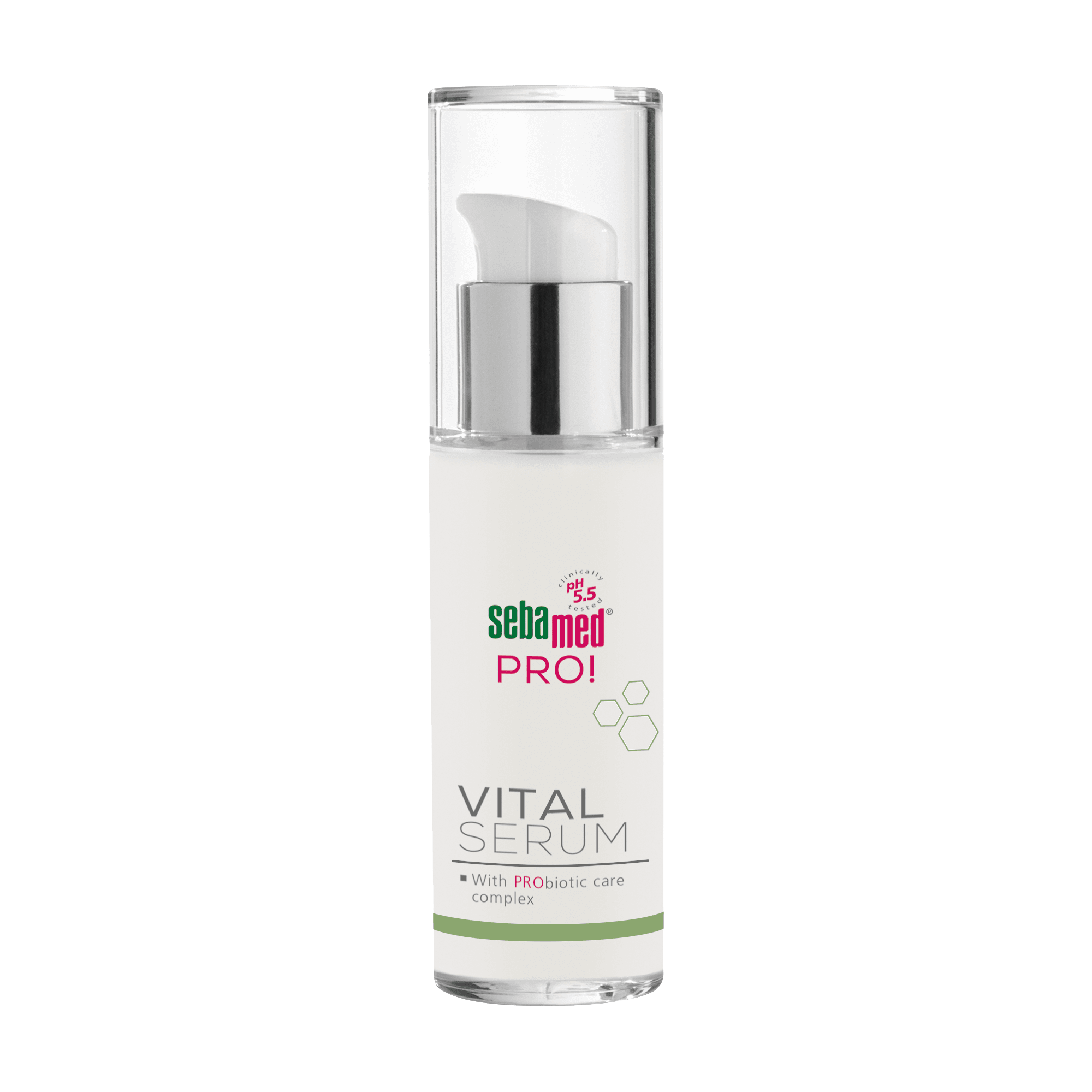 SEBAMED PRO tonizuojamasis serumas su probiotikais VITAL 30 ml