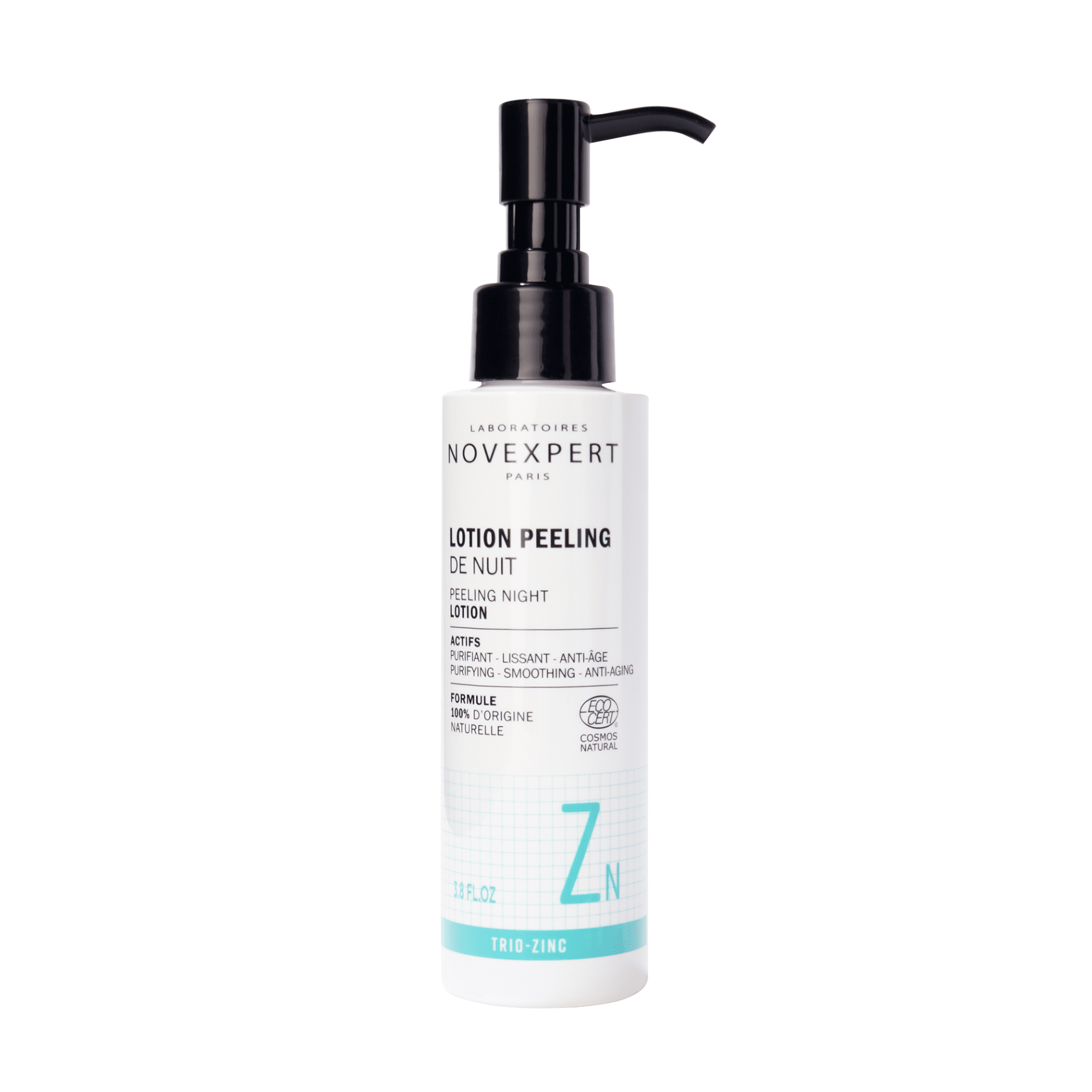 NOVEXPERT šveičiamasis naktinis losjonas TRIO-ZINC 115 ml NOVEXPERT šveičiamasis naktinis losjonas TRIO-ZINC 115 ml