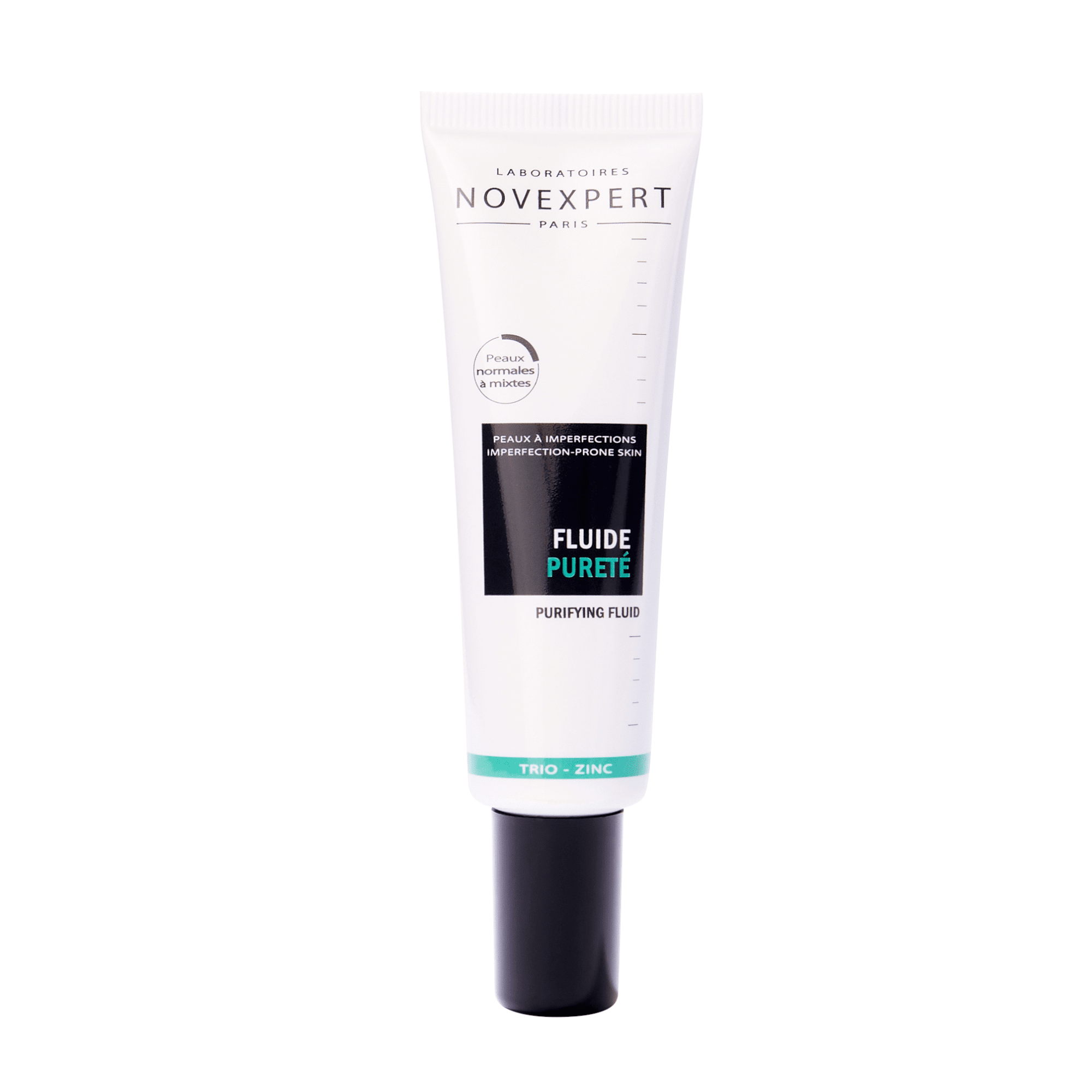 NOVEXPERT valomasis veido losjonas normaliai mišriai odai TRIO-ZINC 30 ml