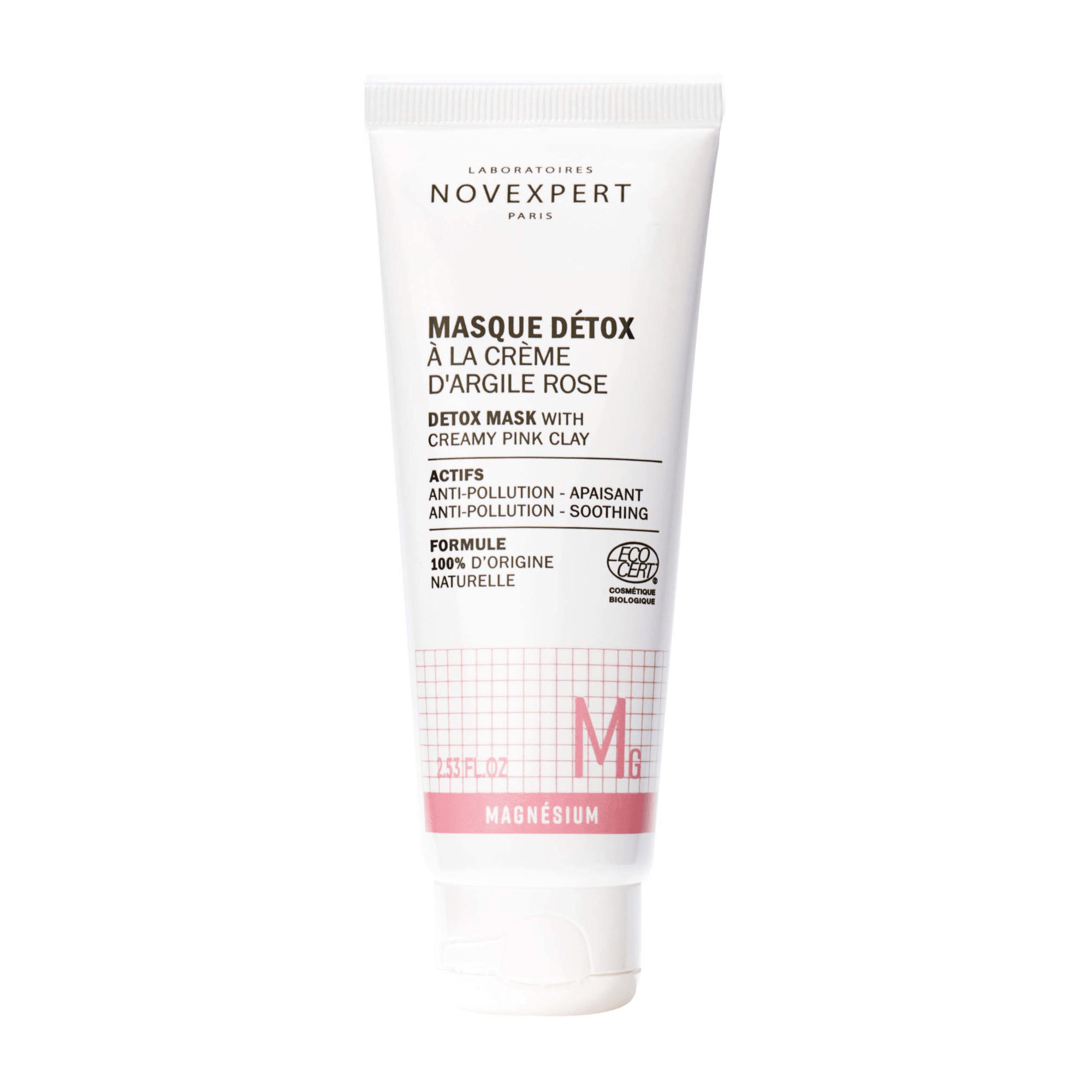 NOVEXPERT valomoji veido kaukė DETOX 75 ml