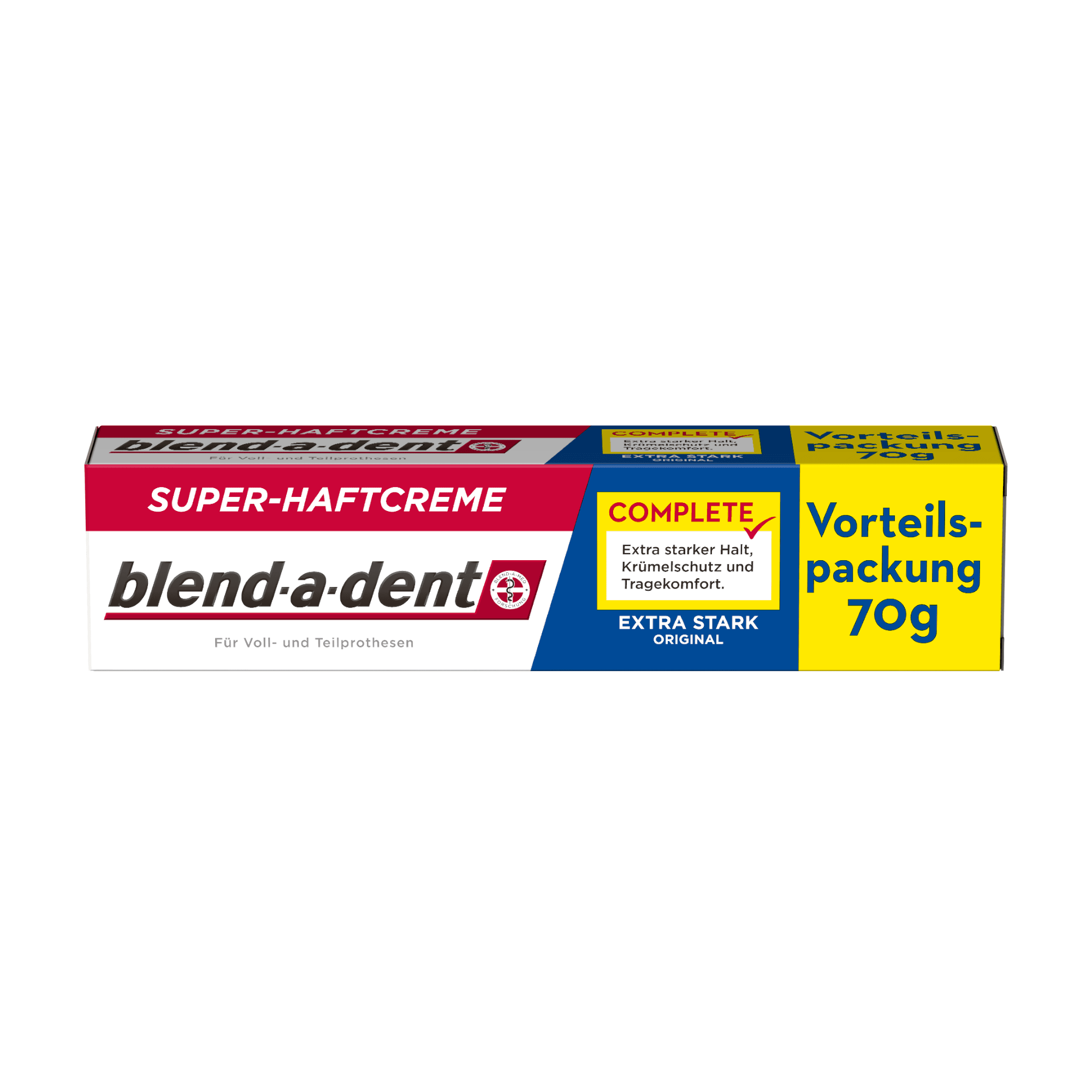 BLEND A DENT lipnus kremas protezams Regular Complete 70 g BLEND A DENT lipnus kremas protezams Regular Complete 70 g
