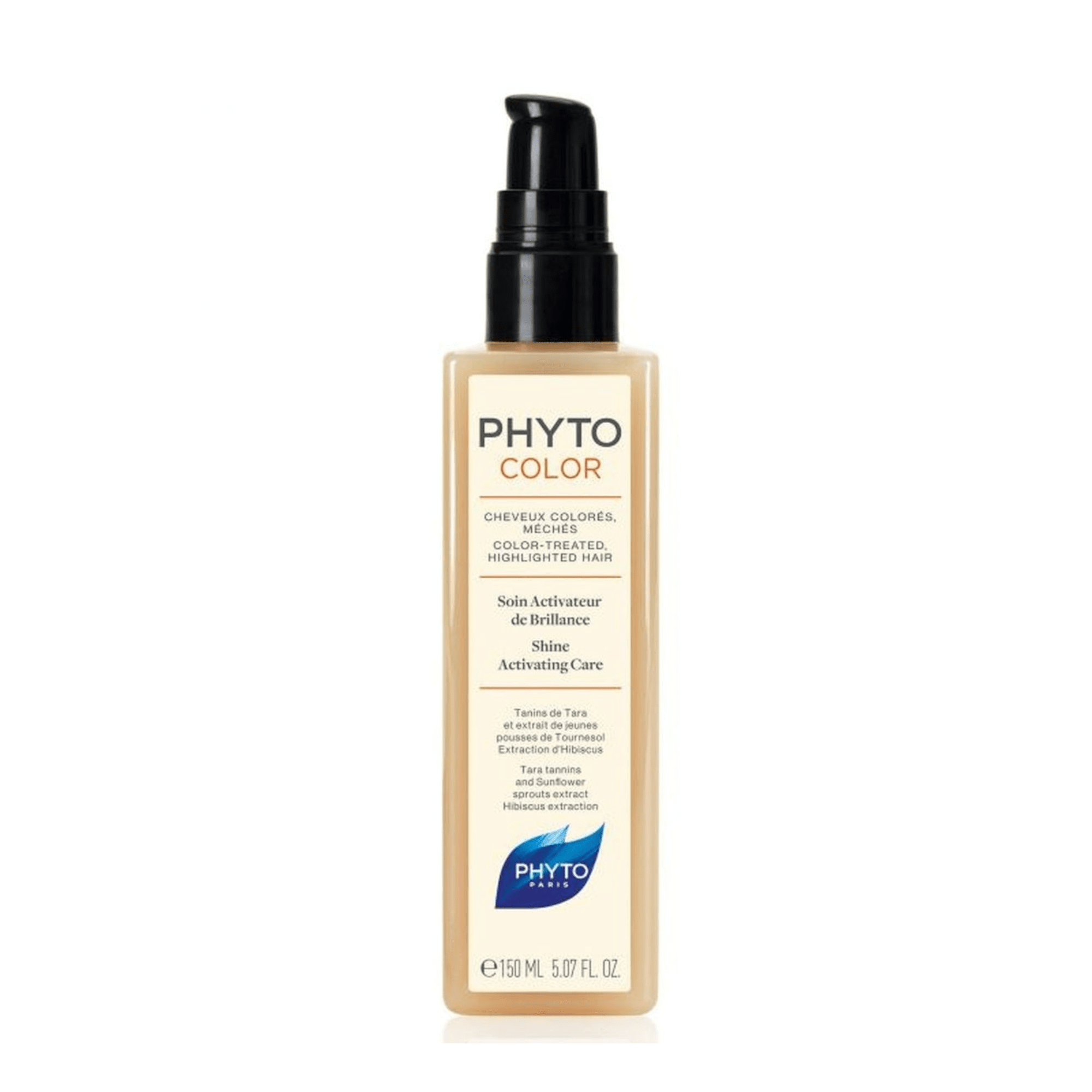 PHYTO žvilgesio suteikianti priemonė dažytiems, šviesintiems plaukams COLOR 150 ml