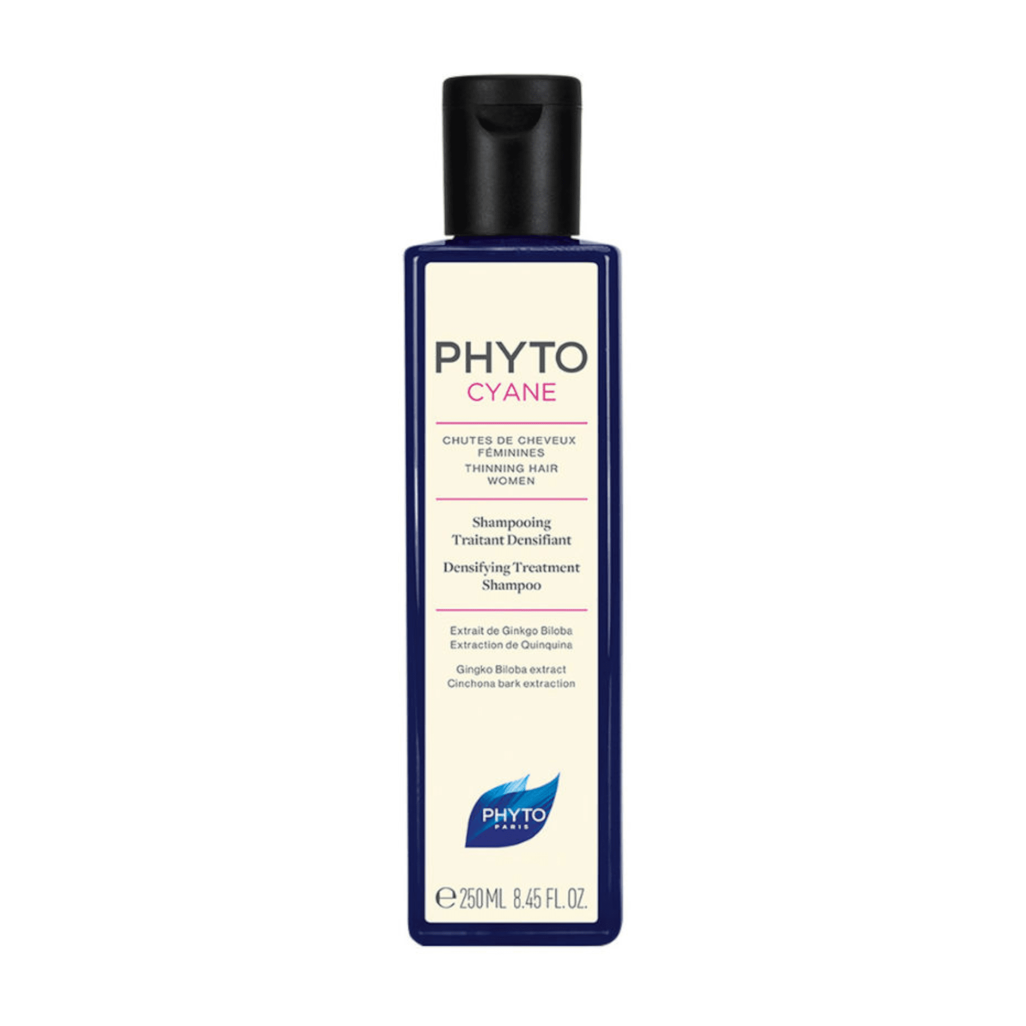 PHYTO apimties suteikiantis šampūnas CYANE 250 ml