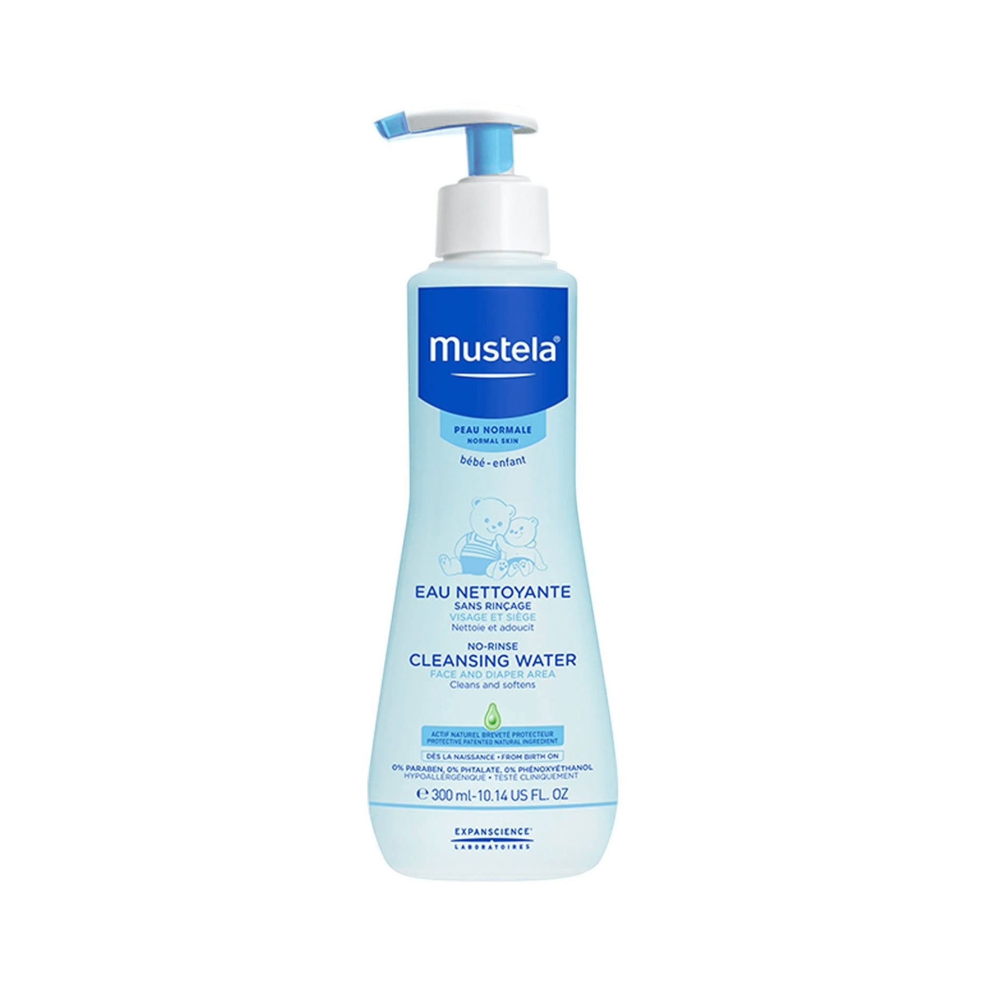 MUSTELA nenuplaunamas valomasis vanduo 300 ml