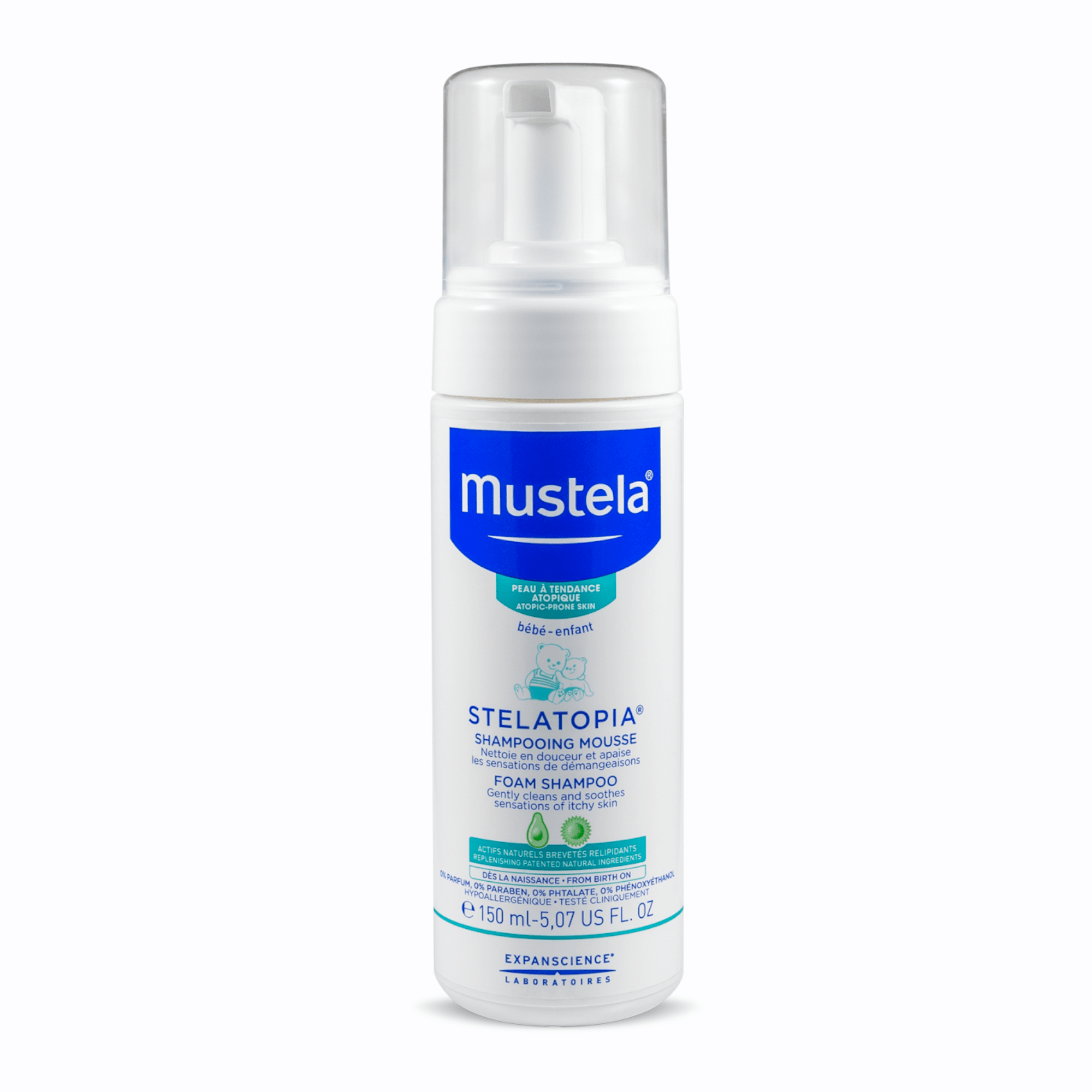 MUSTELA putų šampūnas atopinei odai STELATOPIA 150 ml