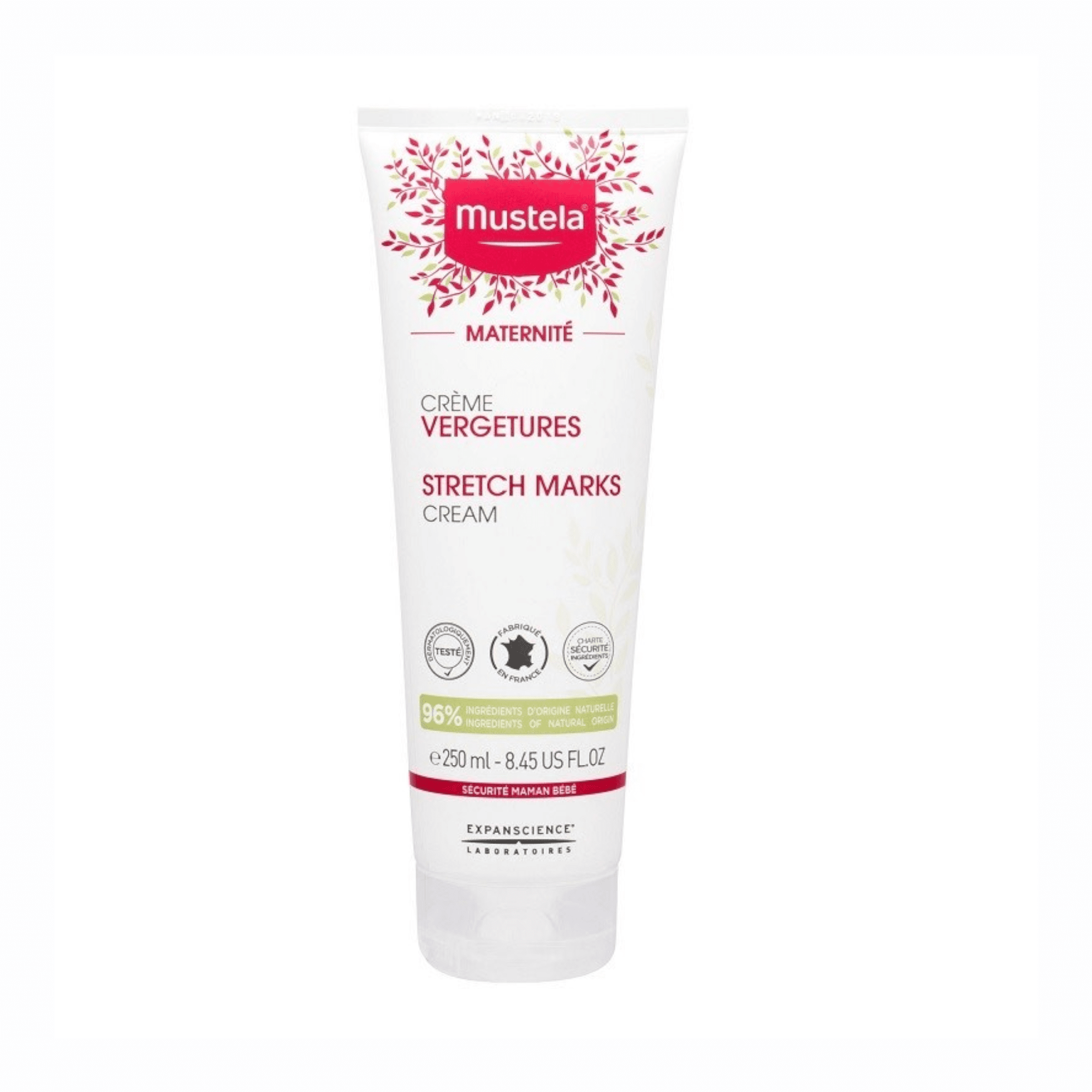 MUSTELA nuo strijų apsaugantis kremas 250 ml