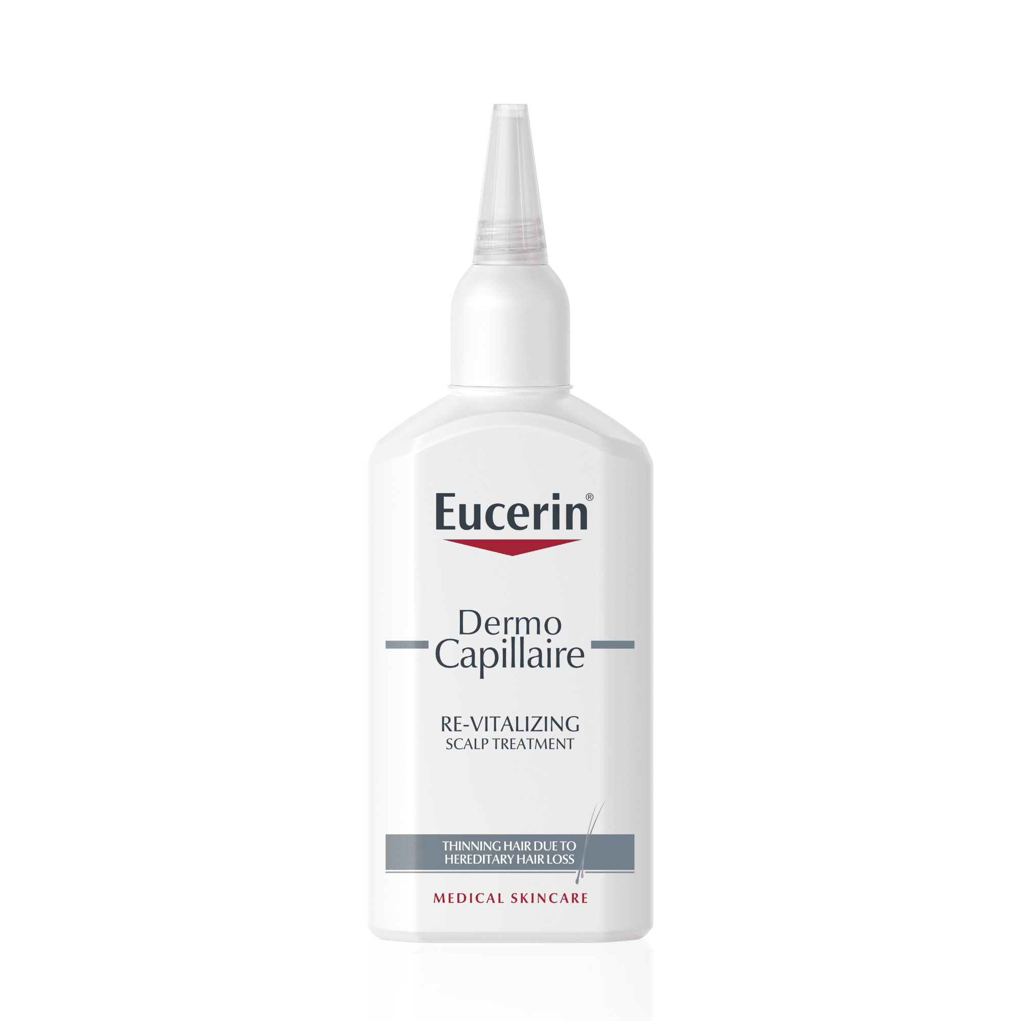 EUCERIN gaivinamoji galvos odos priežiūros priemonė slenkantiems ir plonėjantiems plaukams DERMOCAPILLAIRE 100 ml
