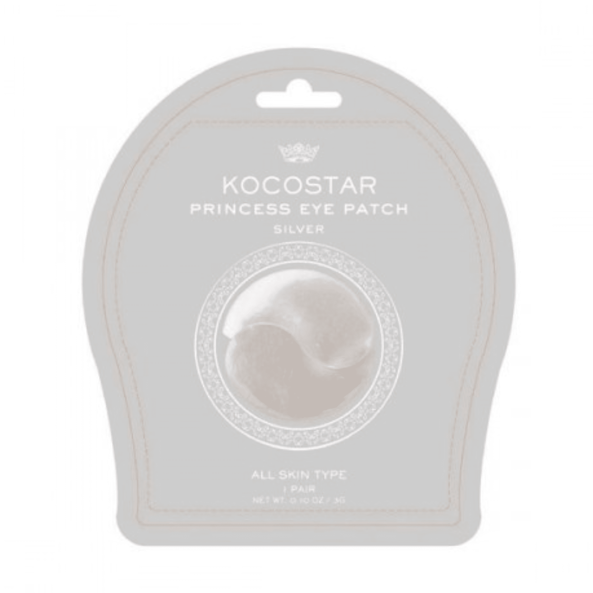KOCOSTAR drėkinamoji kaukė paakiams Silver Princess