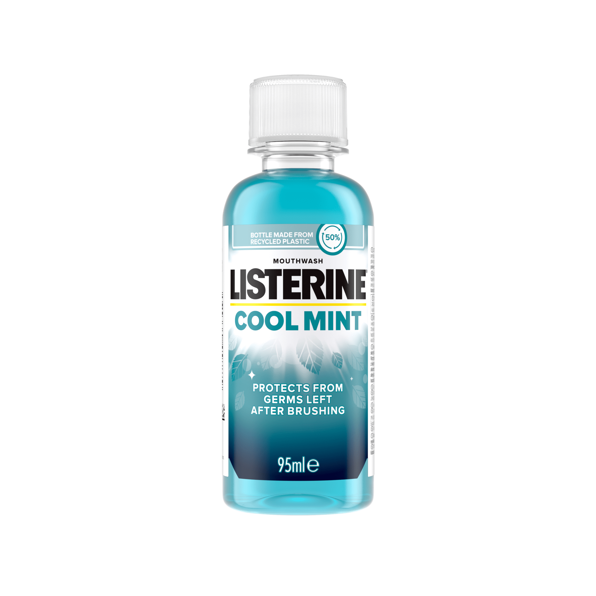 LISTERINE burnos skalavimo skystis mėtų skonio COOLMINT 95 ml LISTERINE burnos skalavimo skystis mėtų skonio COOLMINT 95 ml