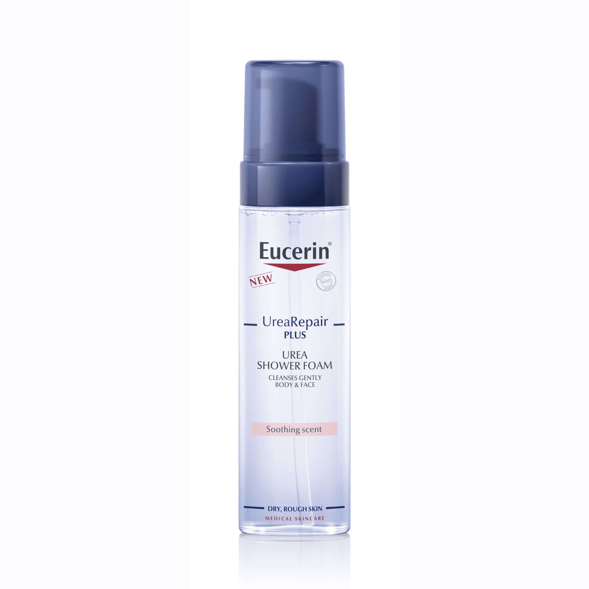 Eucerin UreaRepair PLUS dušo putos su šlapalu 200 ml Eucerin UreaRepair PLUS dušo putos su šlapalu 200 ml