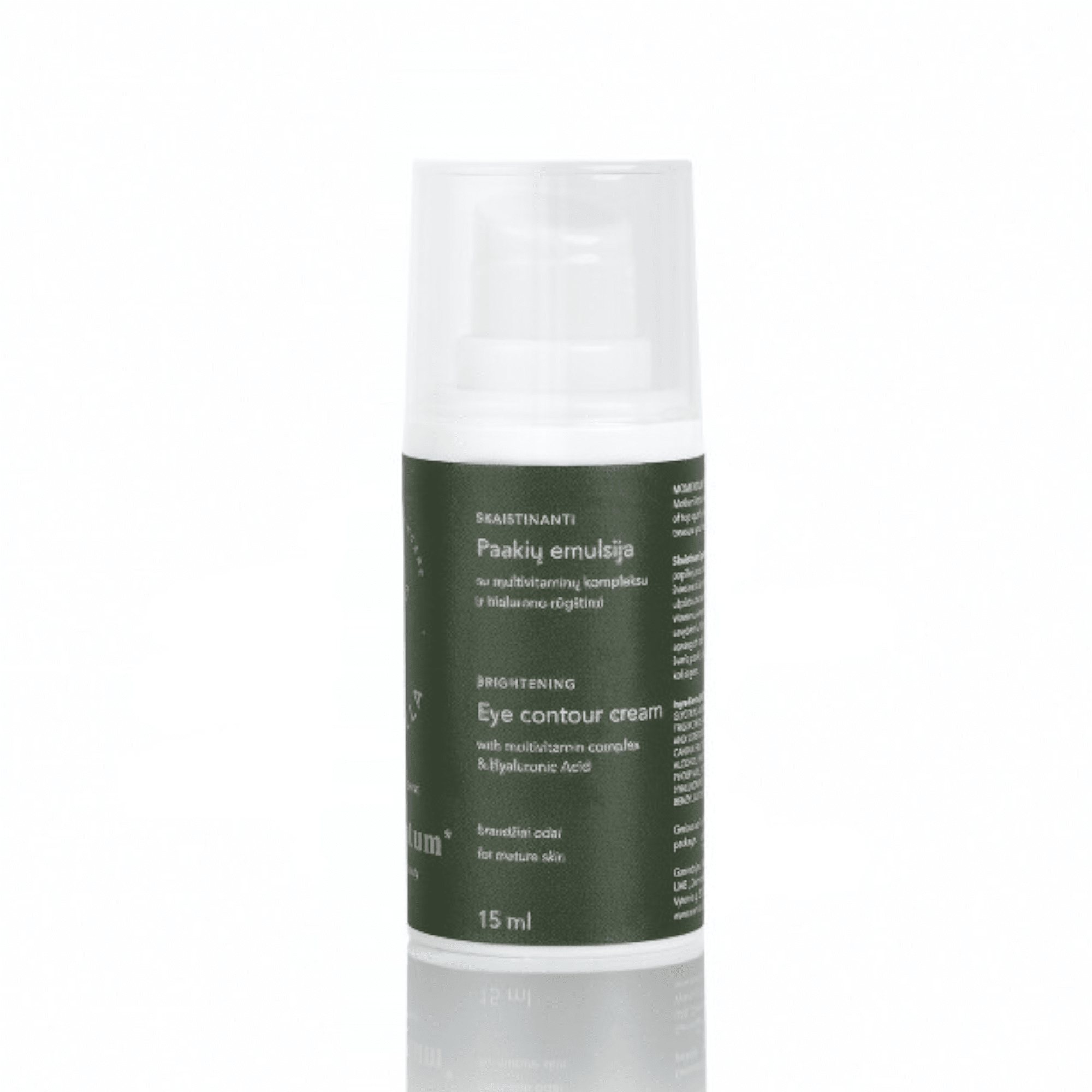 MANILLA skaistinanti paakių emulsija MOMENTUM 15 ml