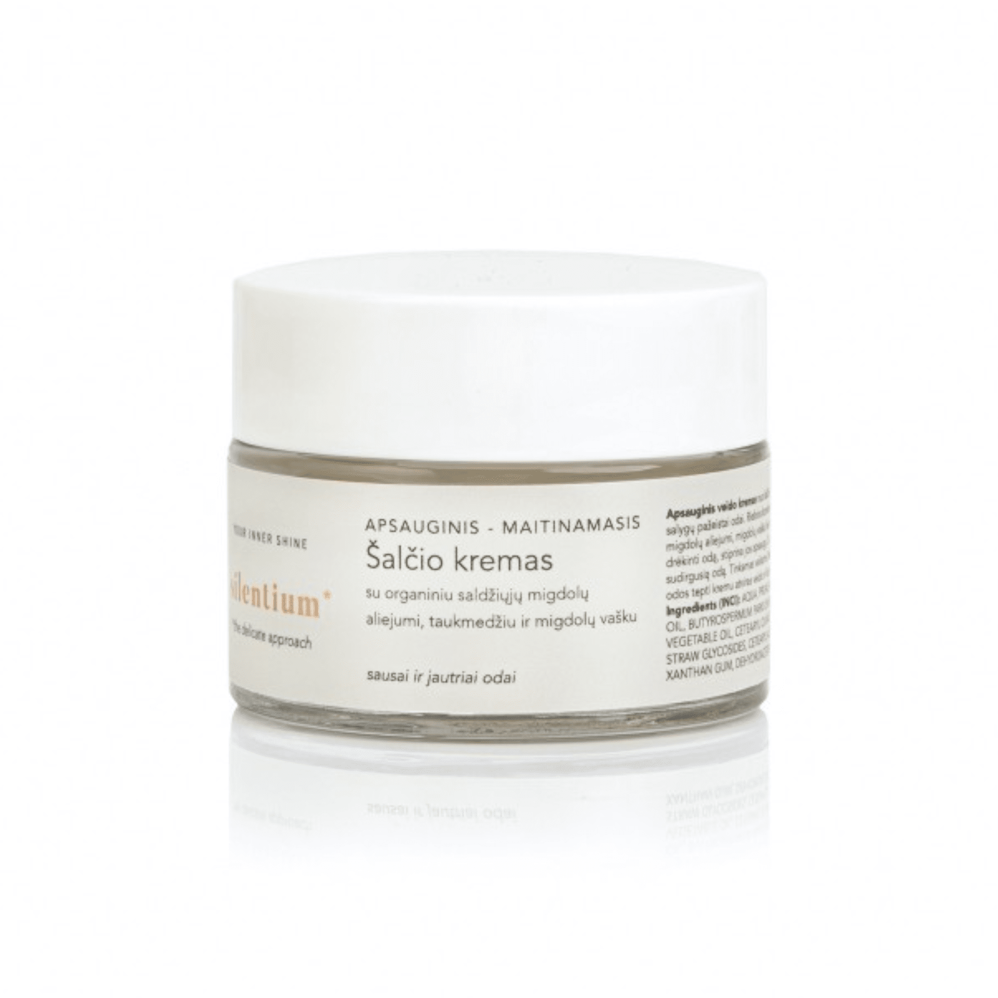 MANILLA apsauginis-maitinamasis ŠALČIO KREMAS SILENTIUM 50 ml