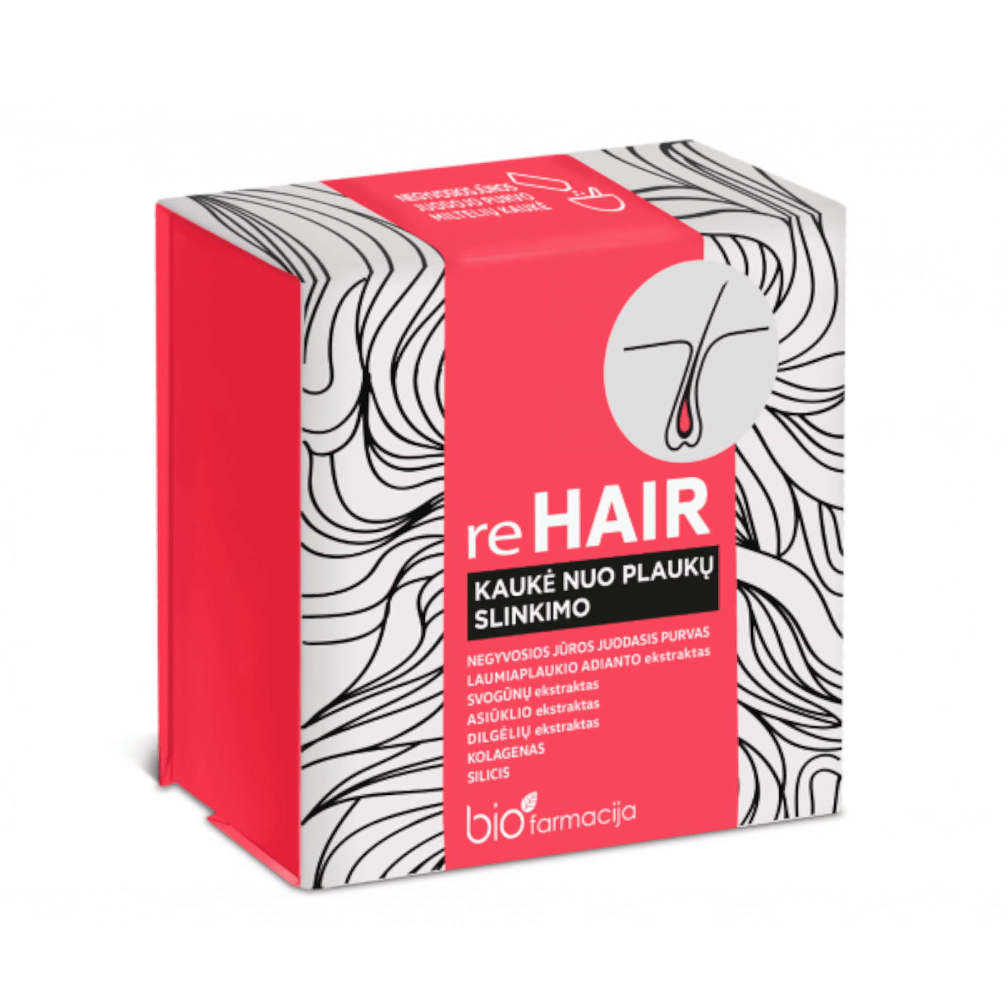 reHAIR kaukė nuo plaukų slinkimo N10