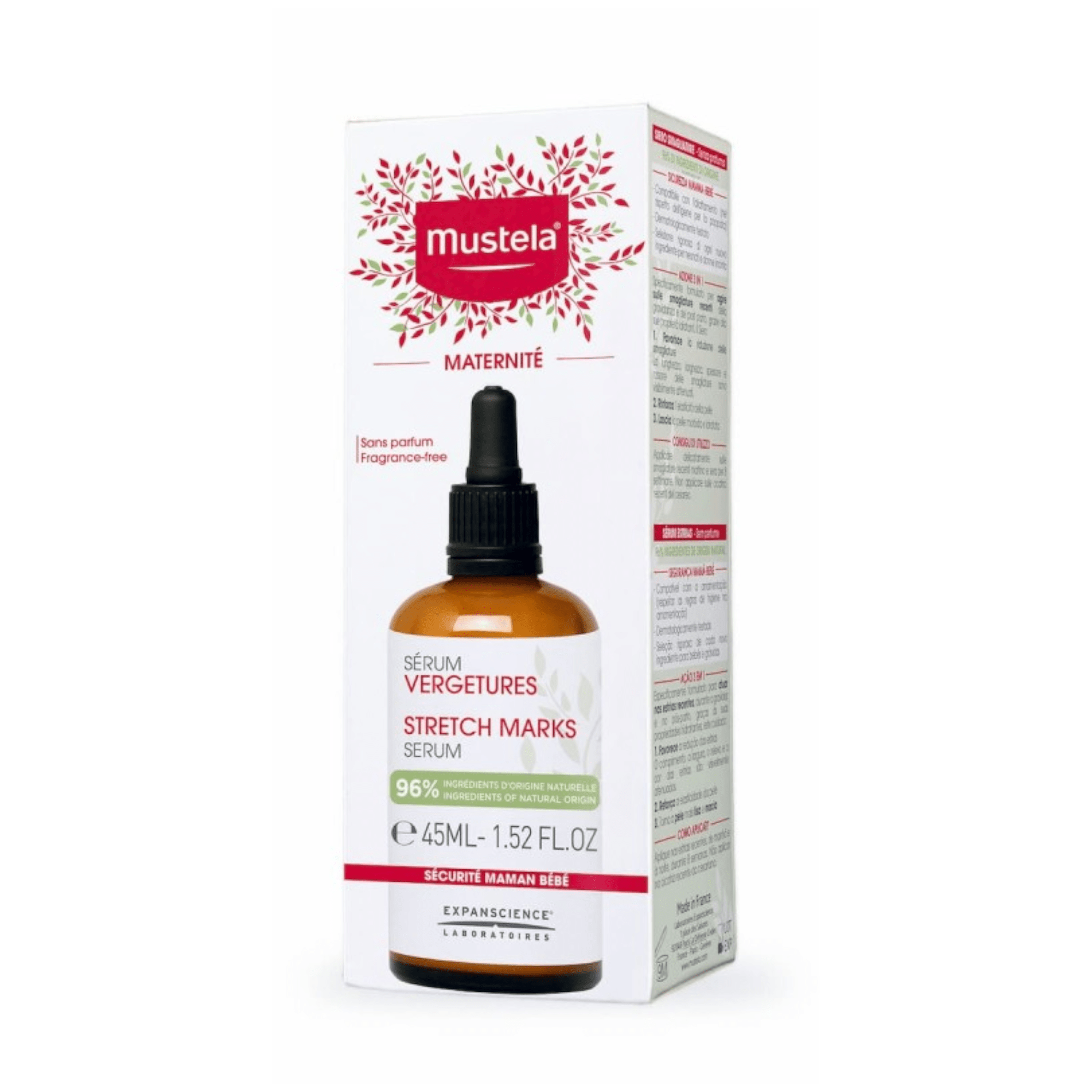 MUSTELA strijų korekcijos serumas 45 ml MUSTELA strijų korekcijos serumas 45 ml