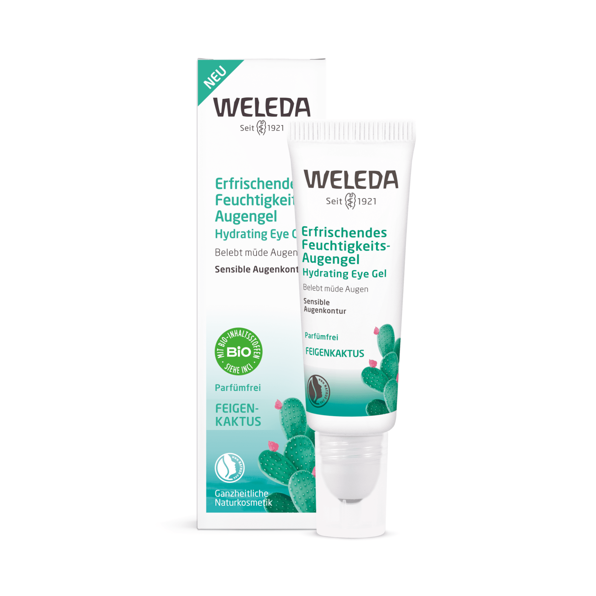WELEDA drėkinamasis paakių gelis Cactus 10 ml