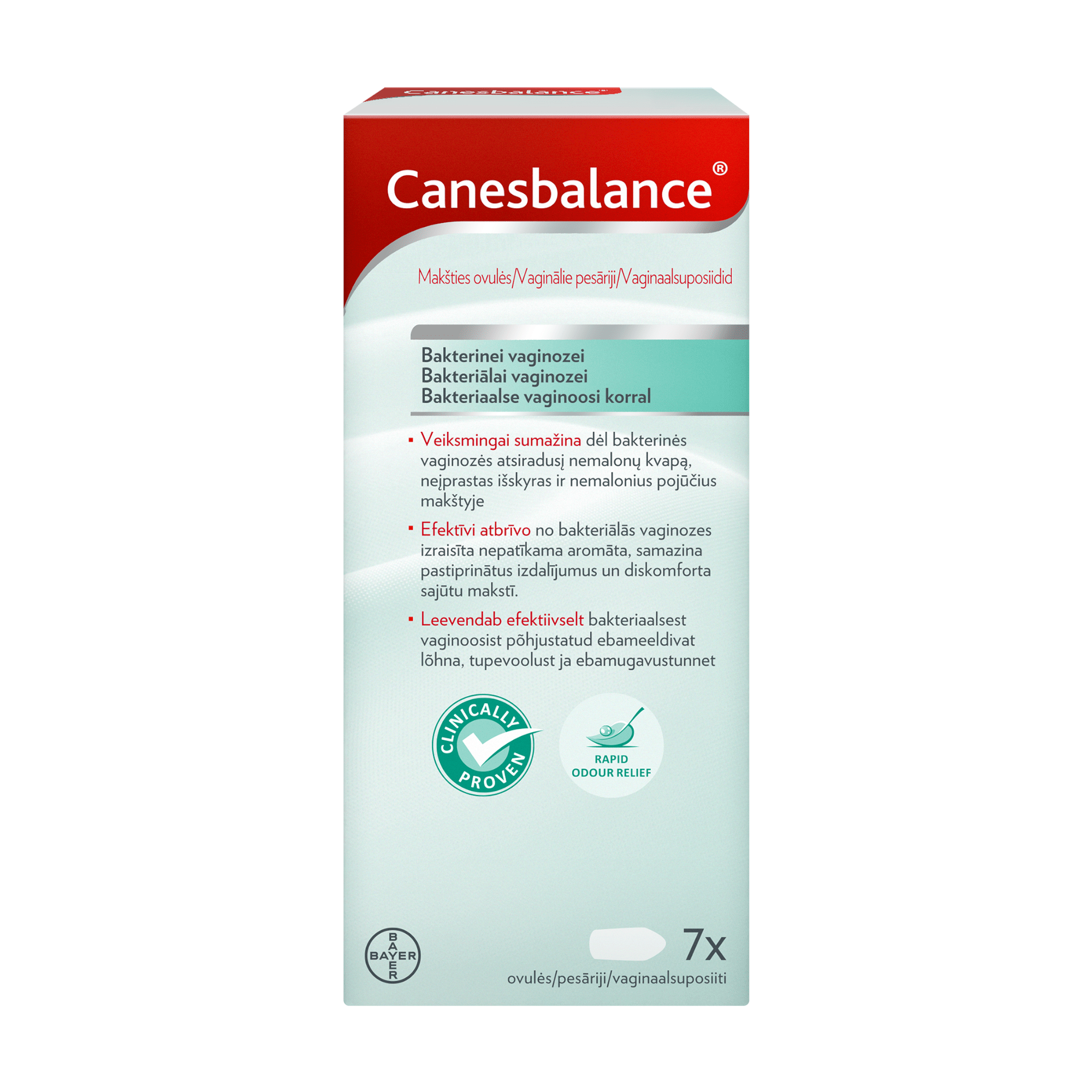 Canesbalance makšties ovulės N7 Canesbalance makšties ovulės N7